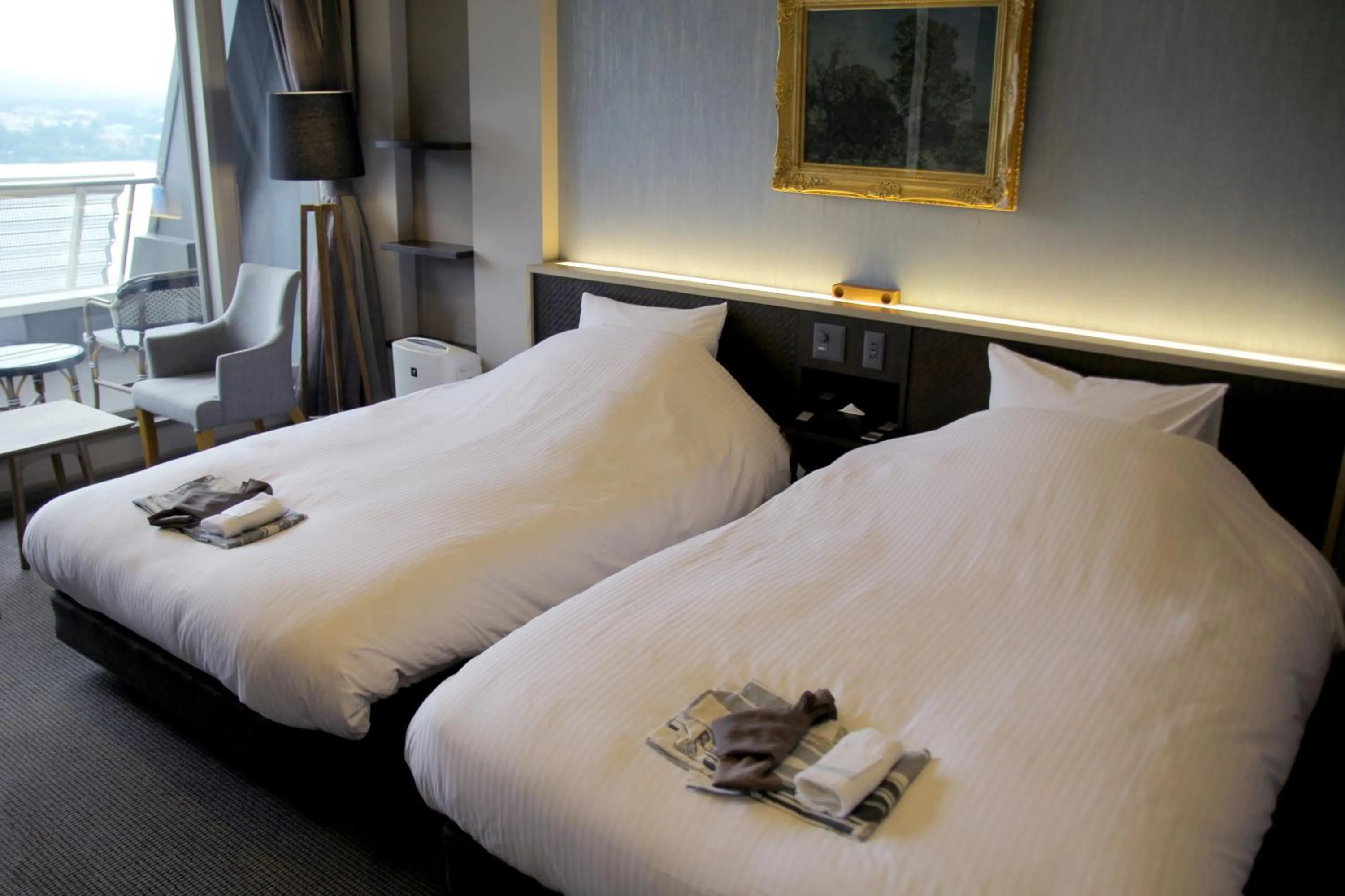 Photo of the whole room, Bed in Mizno Hotel