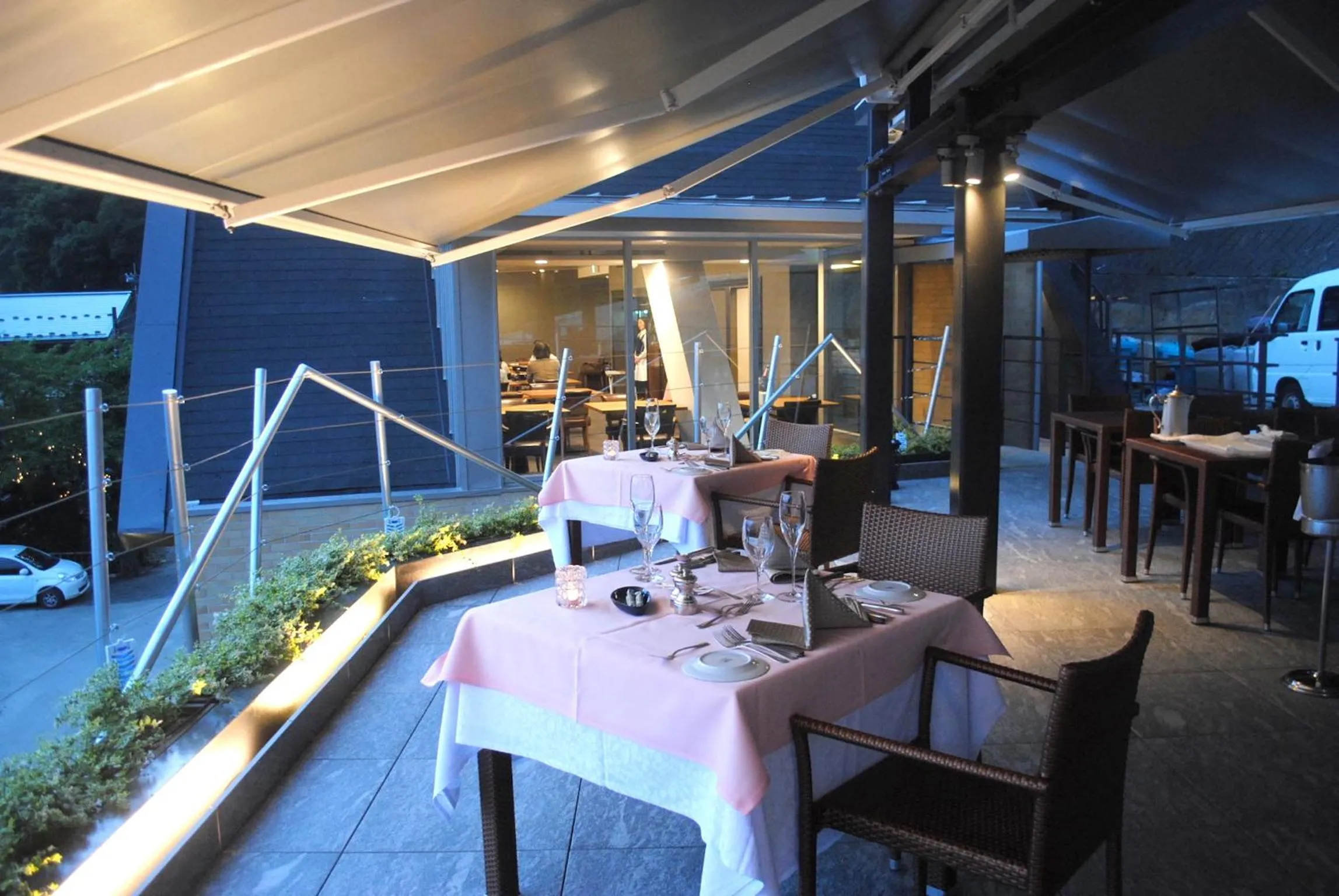 Restaurant/places to eat in Mizno Hotel