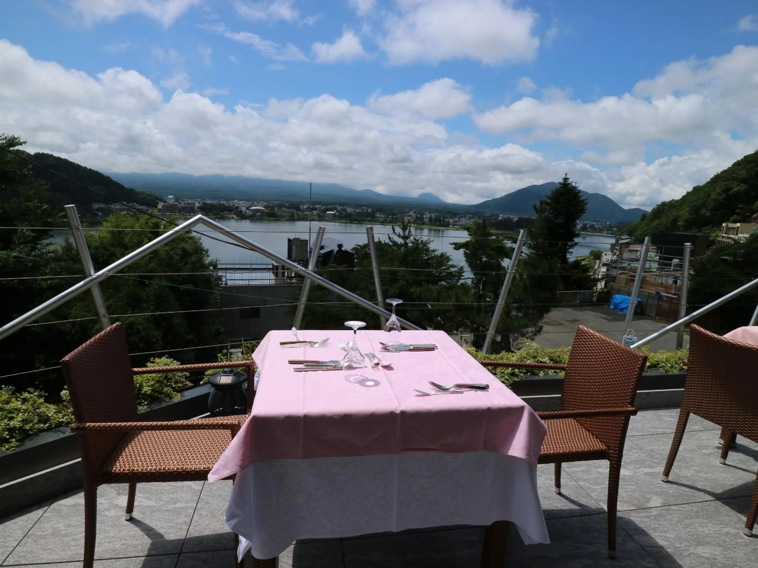 Balcony/Terrace in Mizno Hotel