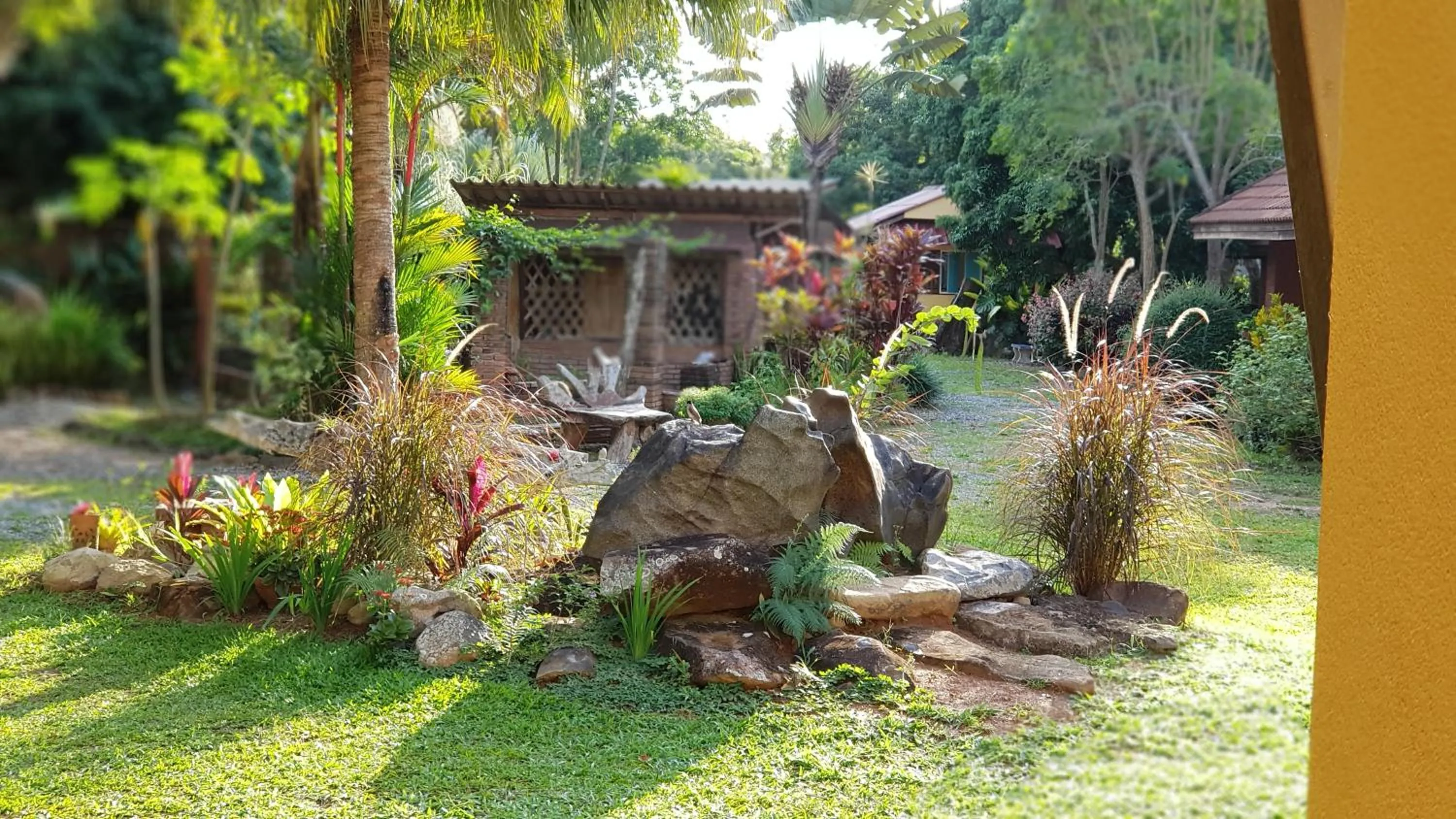 Natural landscape in Baan Sakuna Hotel