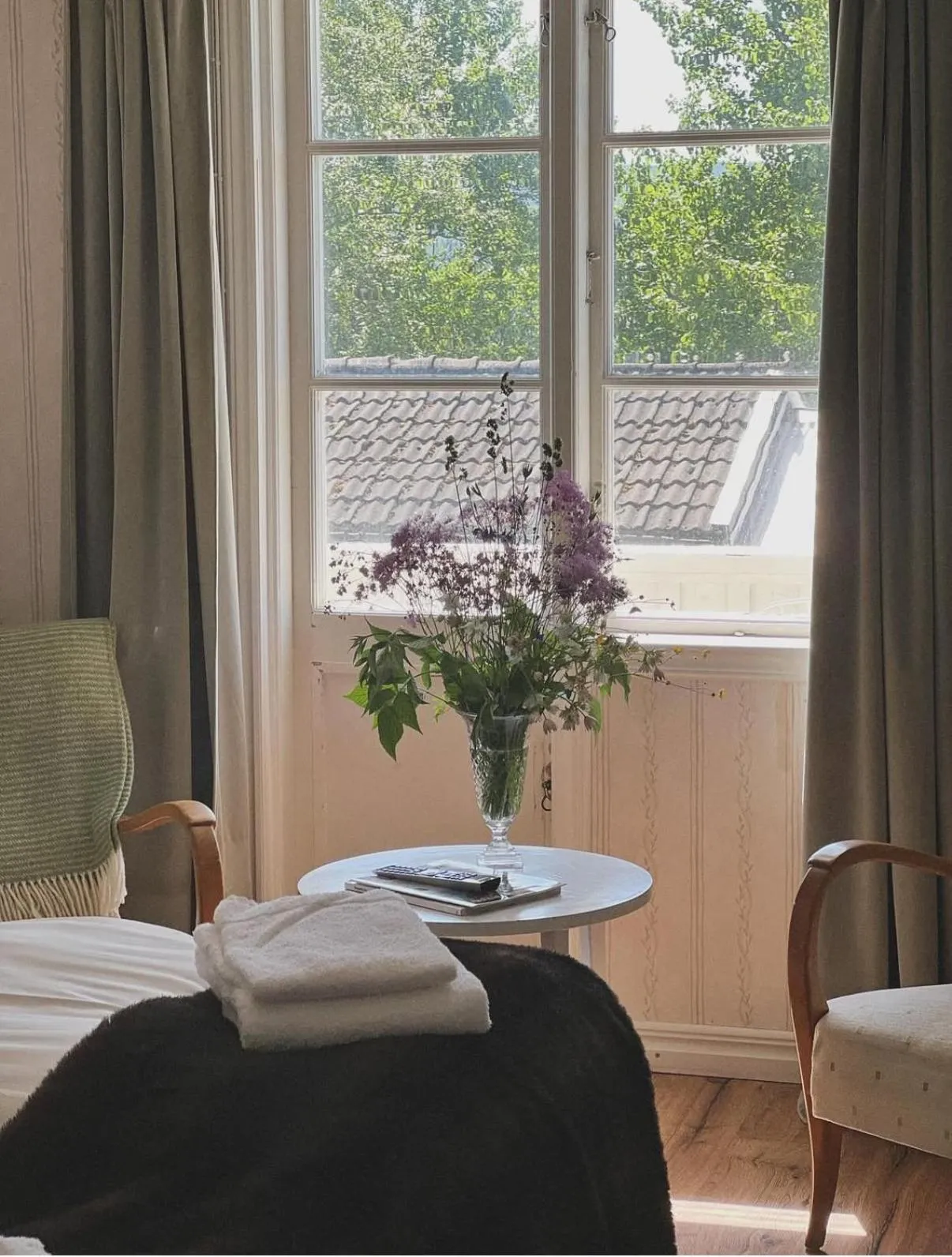 View (from property/room), Bed in Hotell Åre Fjällsätra