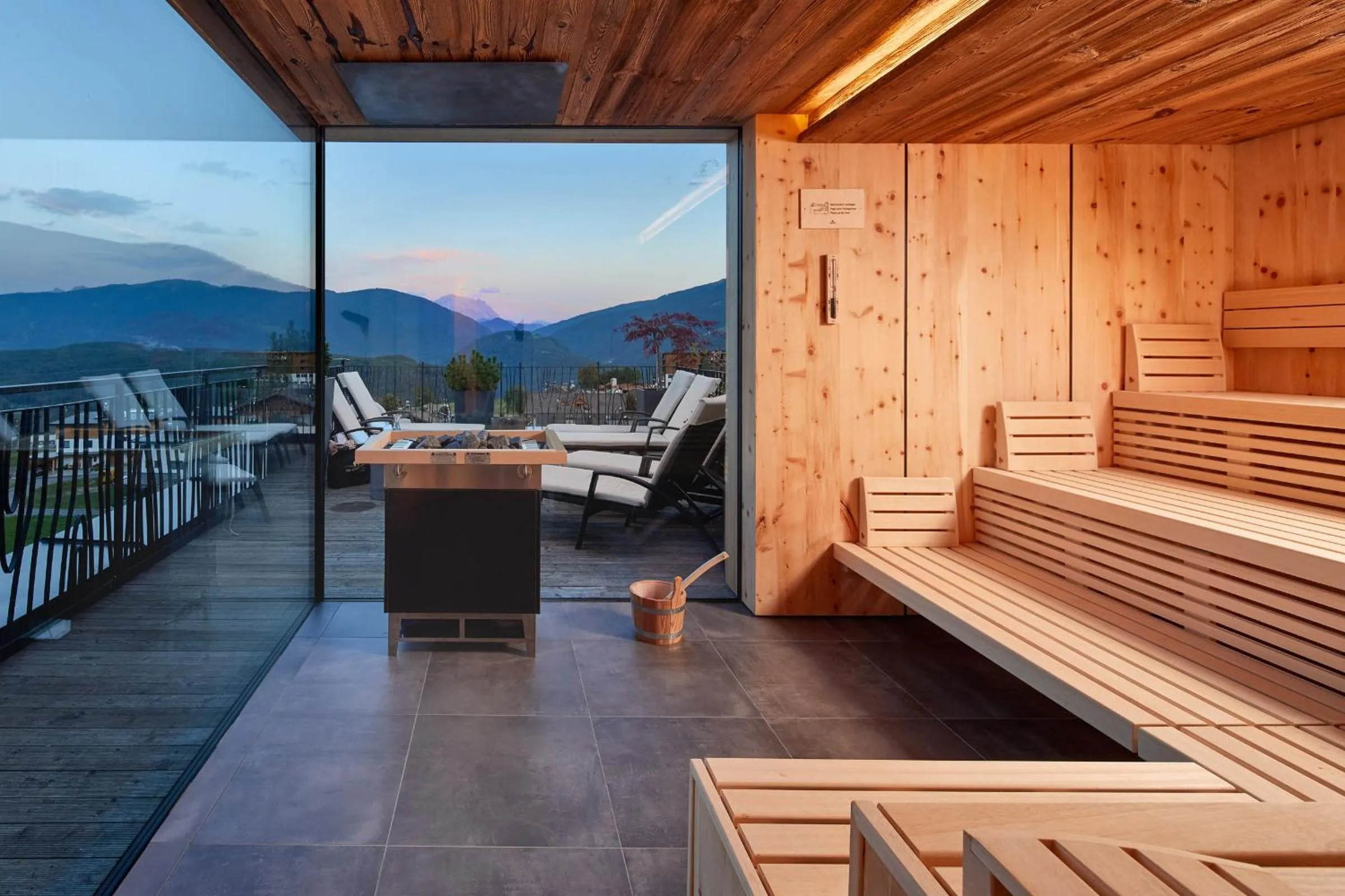 Sauna in Naturhotel Die Waldruhe GmbH