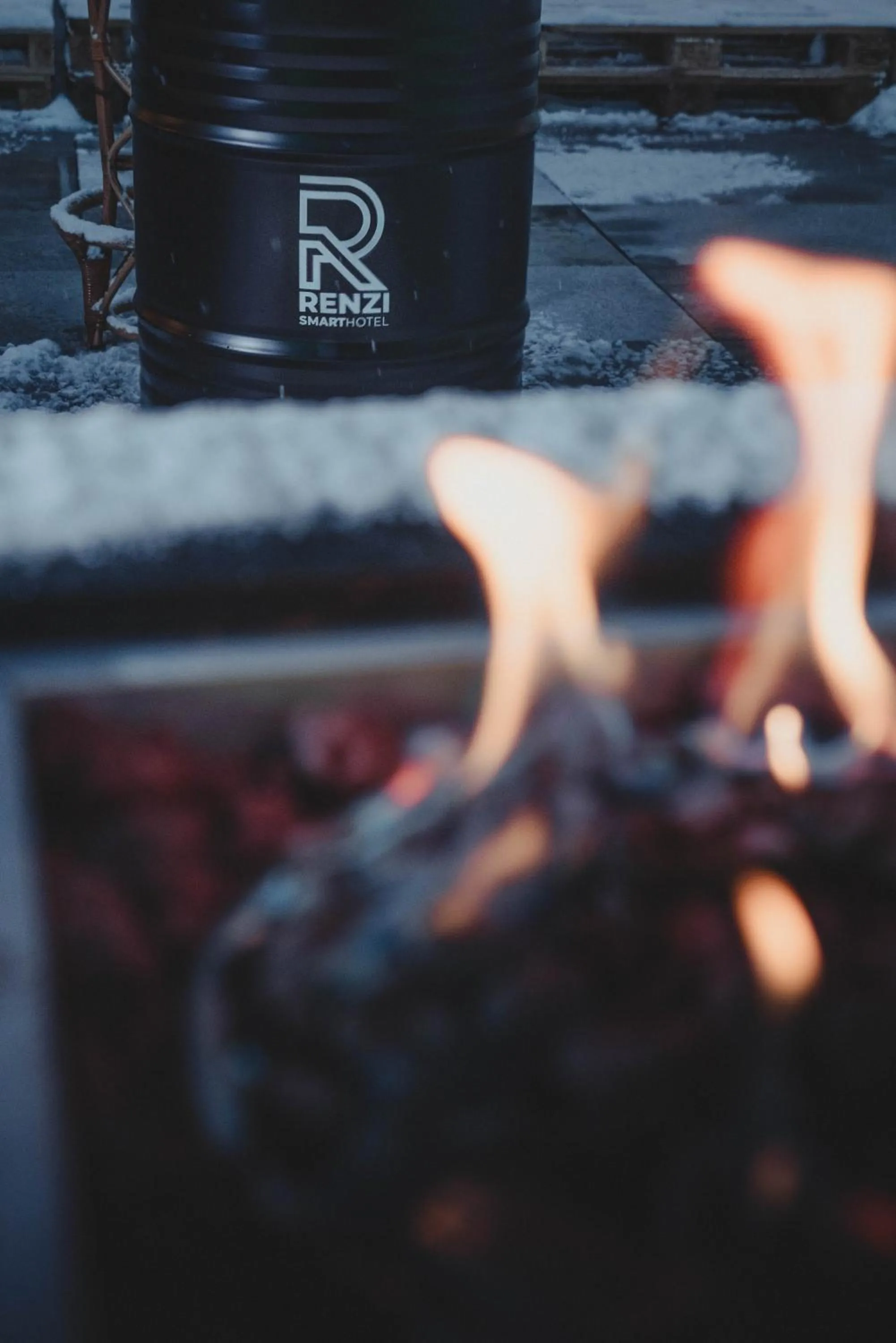 BBQ facilities in Smart Hotel Renzi