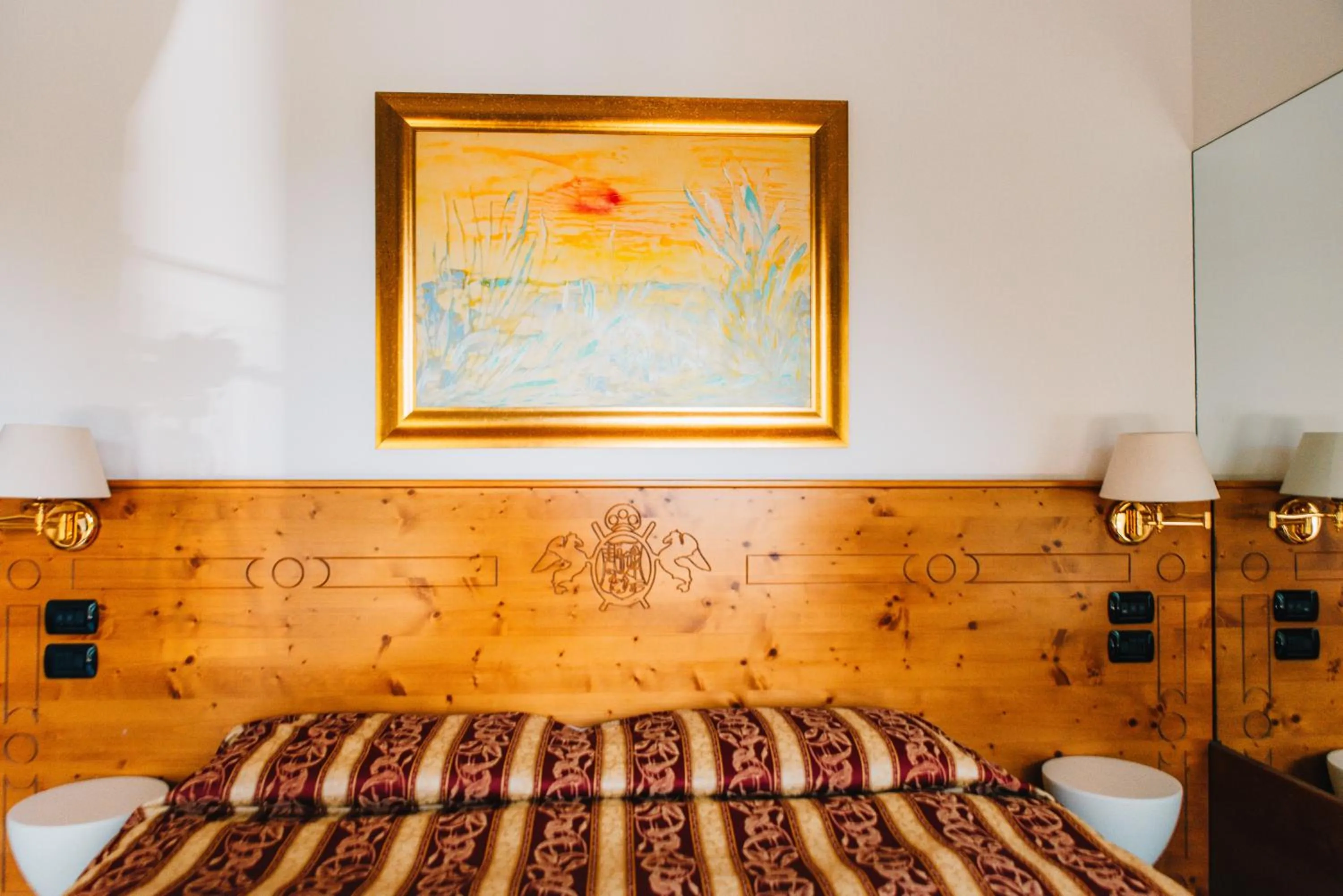 Bed in Arciduca Charming House Room & Breakfast