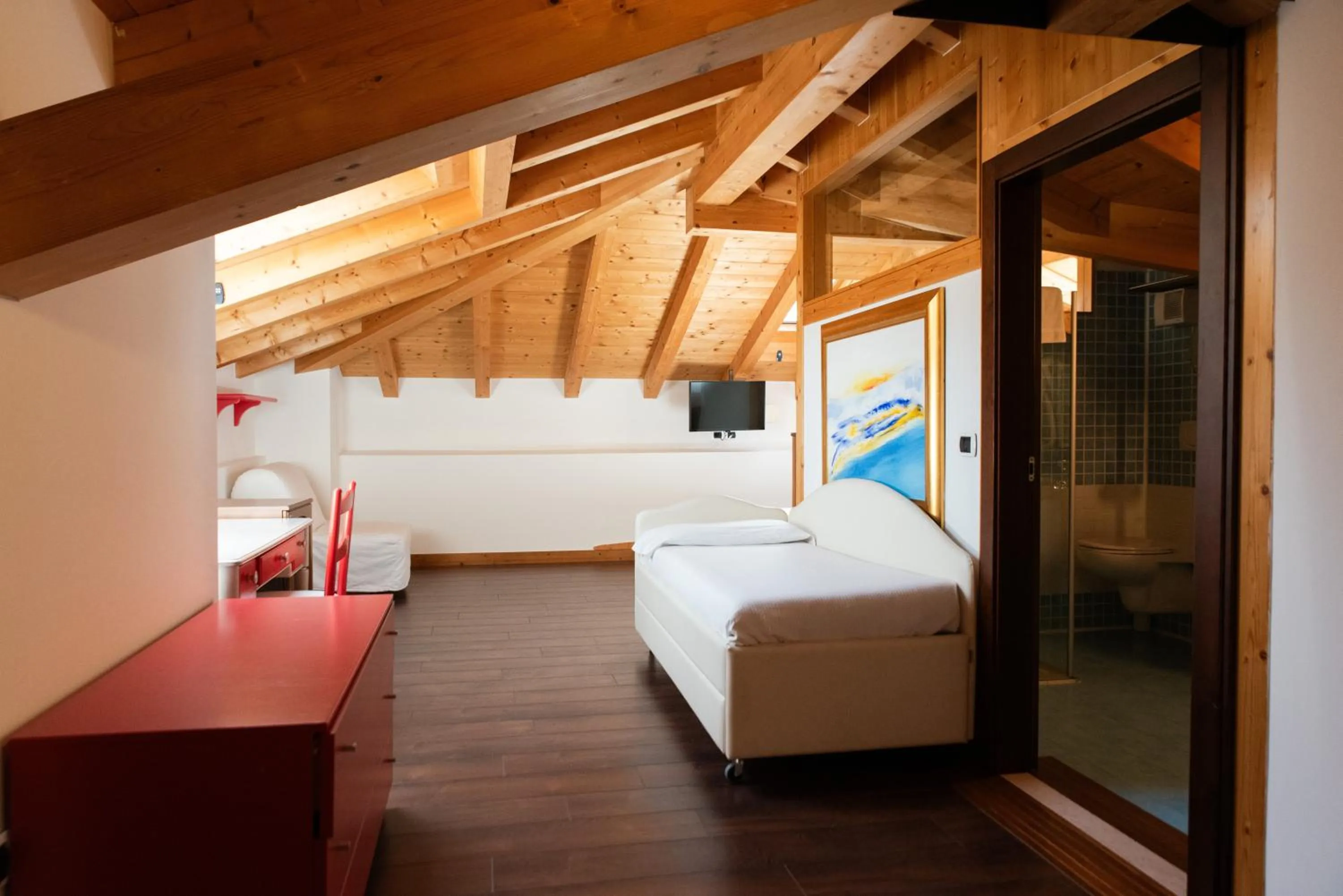 Bed in Arciduca Charming House Room & Breakfast