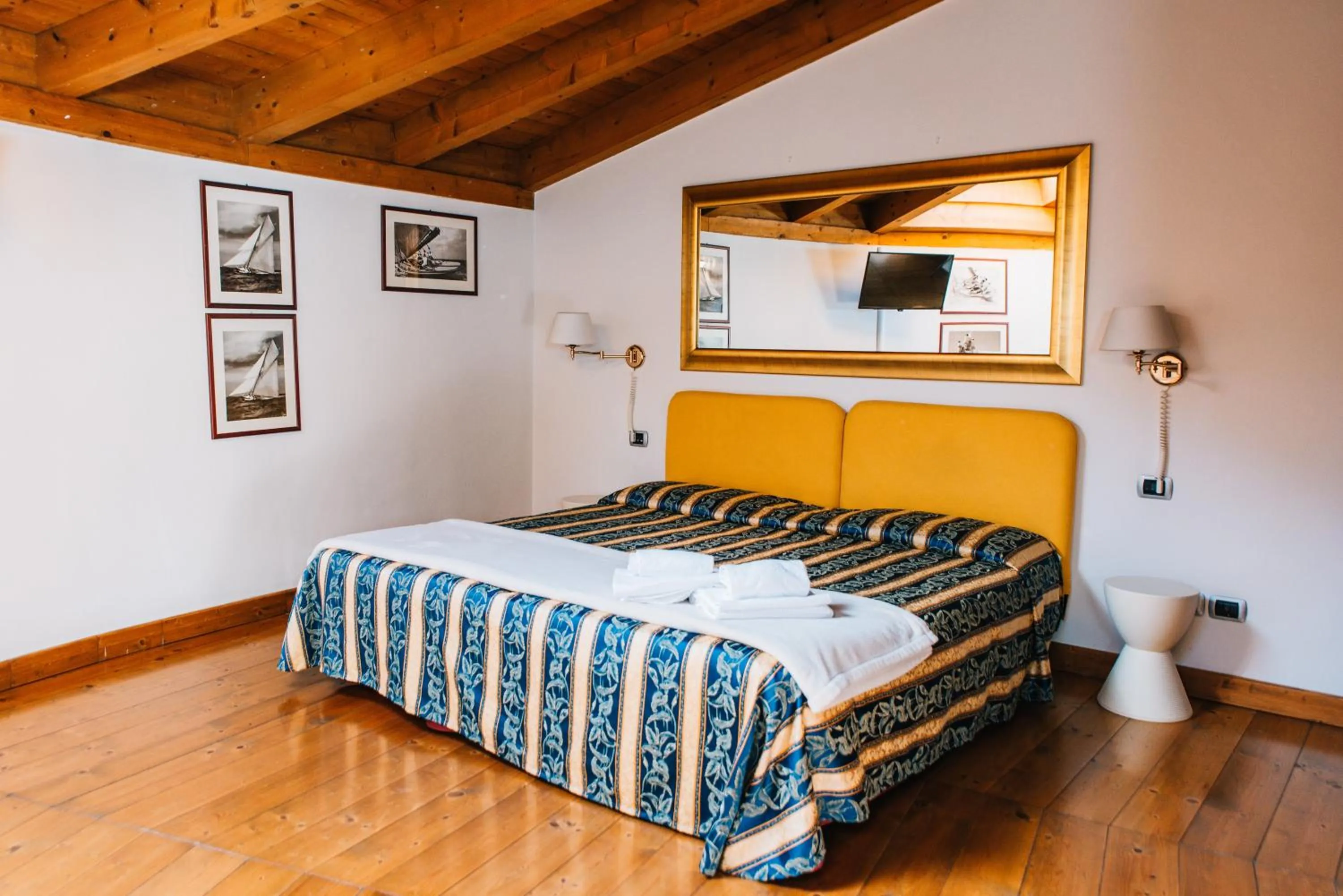 Bed in Arciduca Charming House Room & Breakfast
