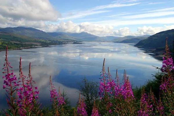 Natural landscape in Glen na Smole
