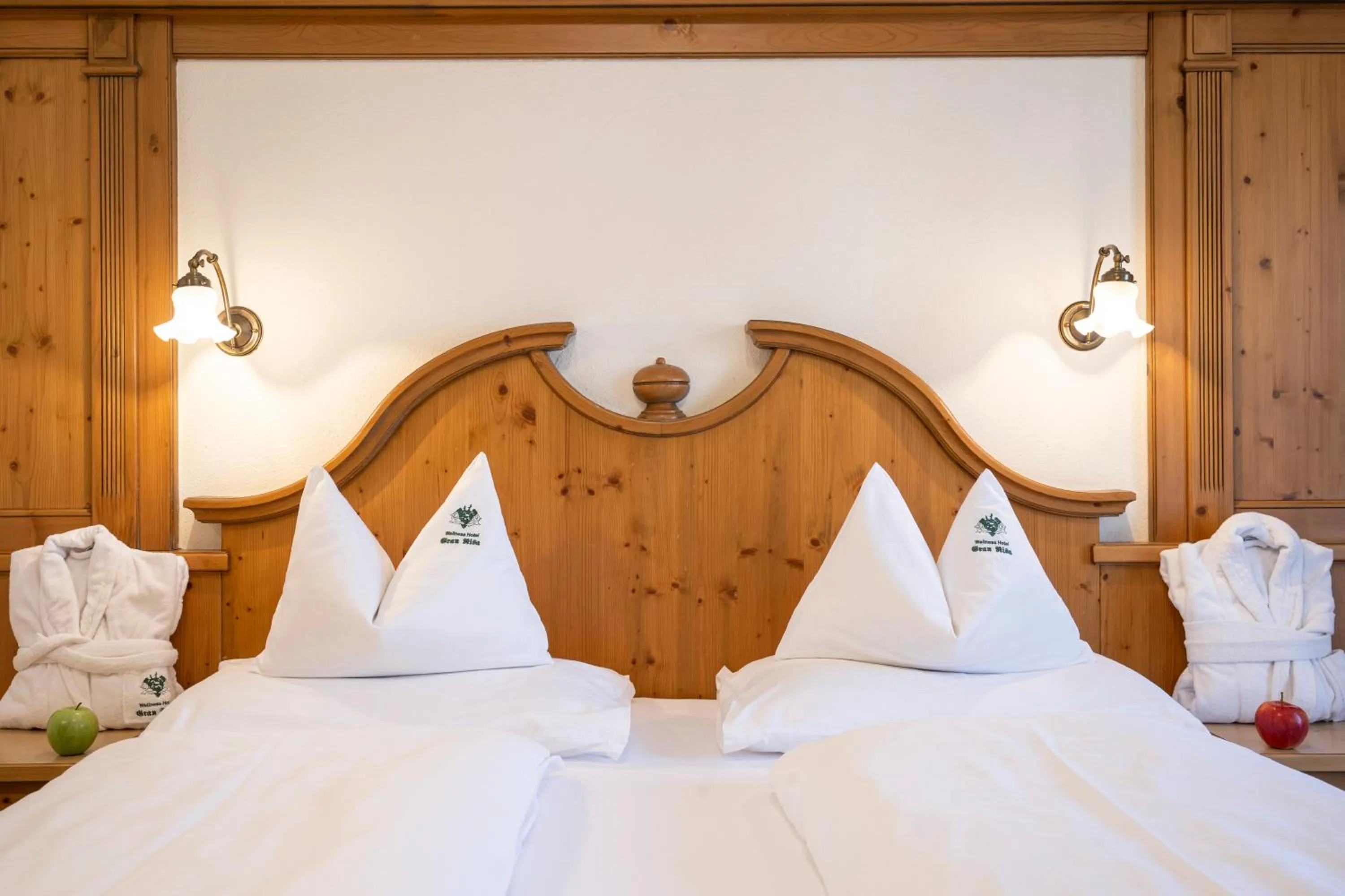 Bed in Wellness Hotel Gran Risa***S