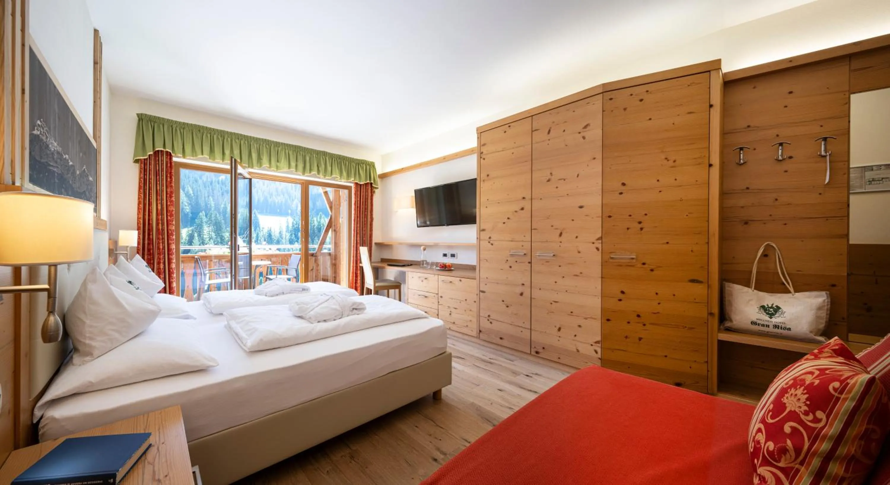 Bed in Wellness Hotel Gran Risa***S