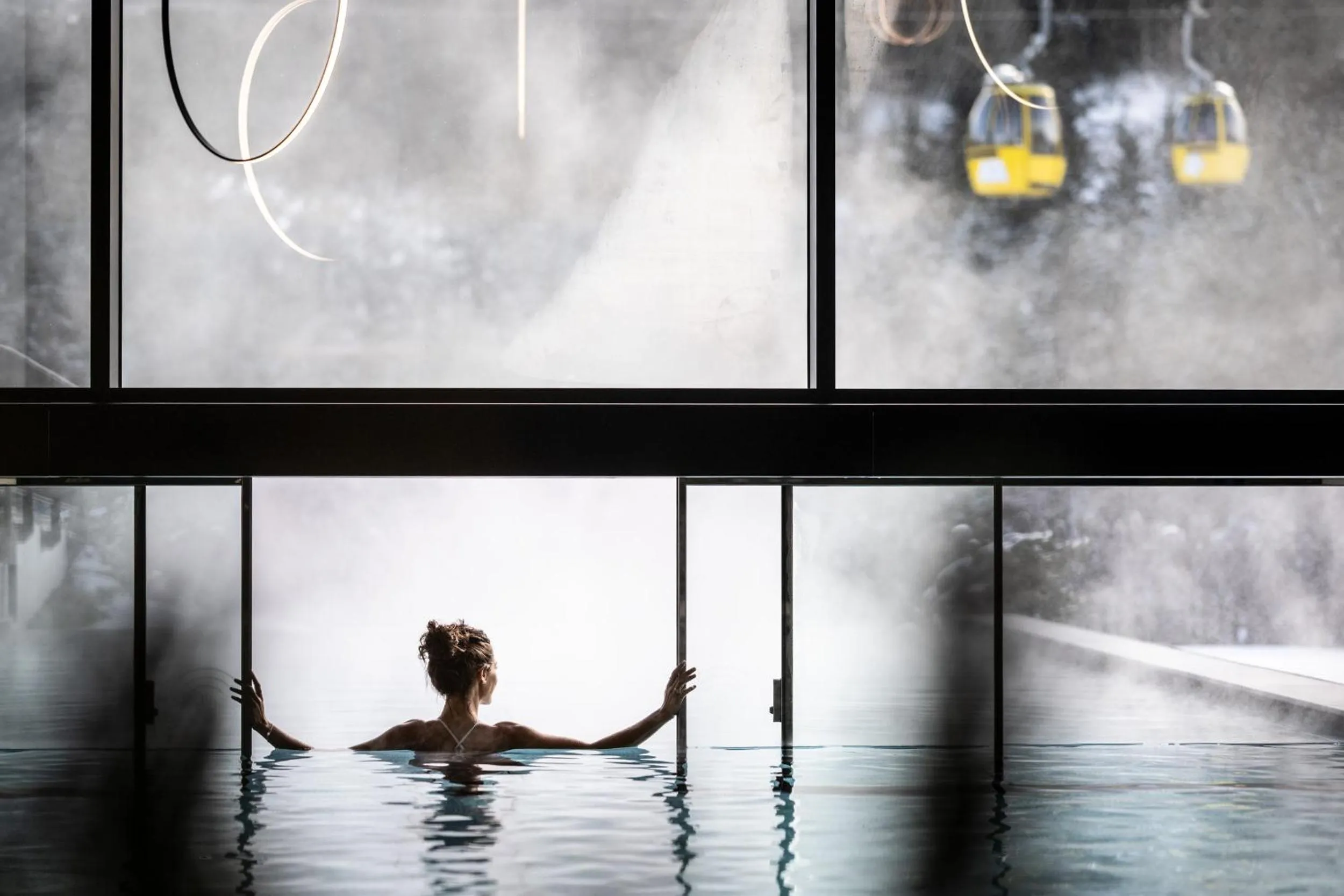 Swimming pool in Wellness Hotel Gran Risa***S