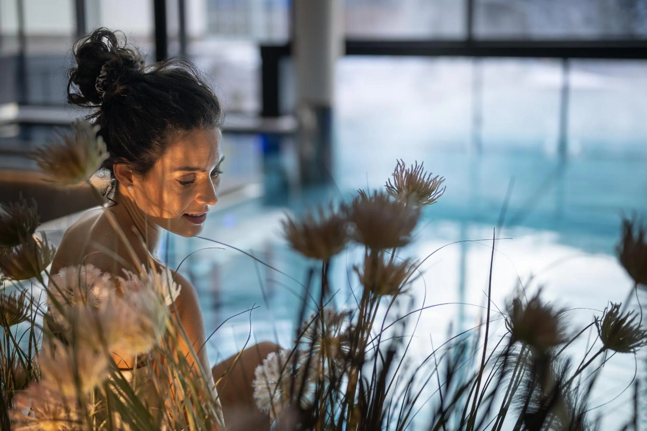 Swimming pool in Wellness Hotel Gran Risa***S