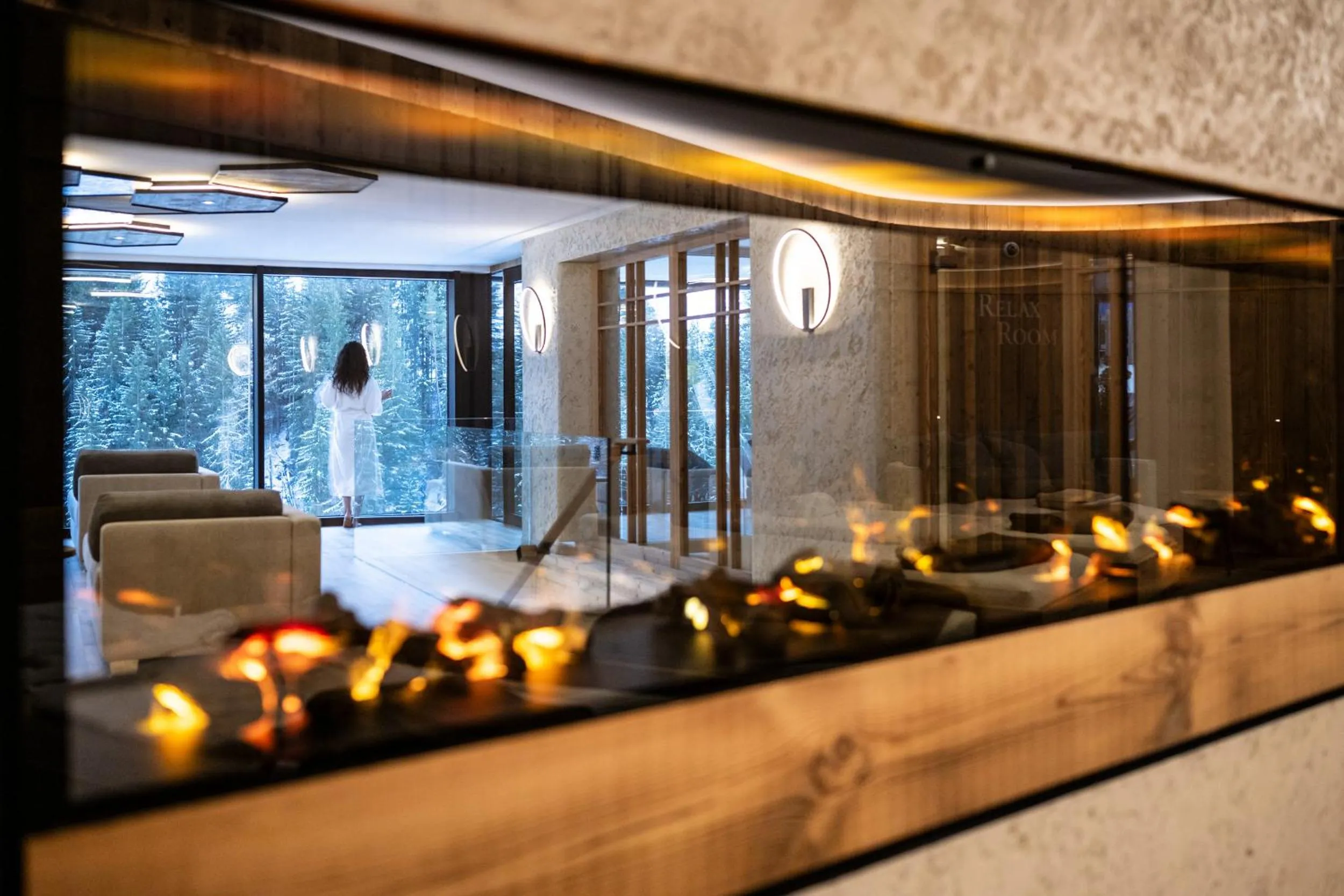 Swimming pool in Wellness Hotel Gran Risa***S