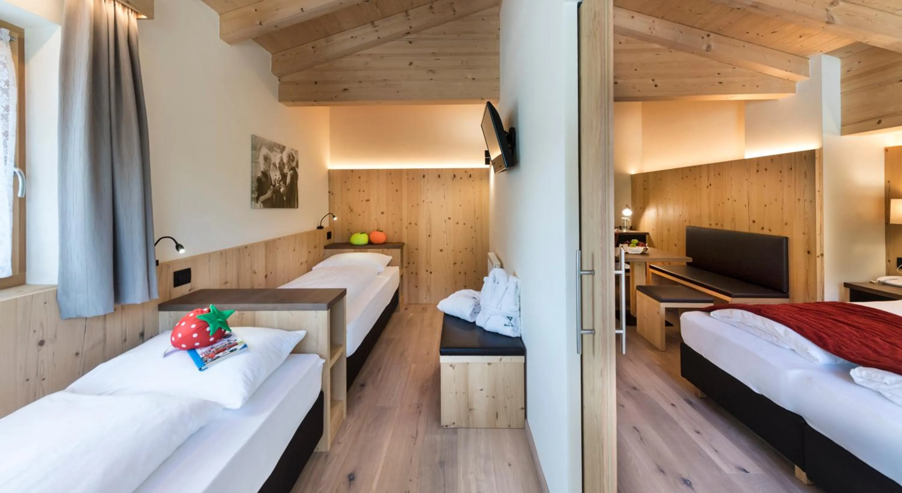 Bed in Wellness Hotel Gran Risa***S