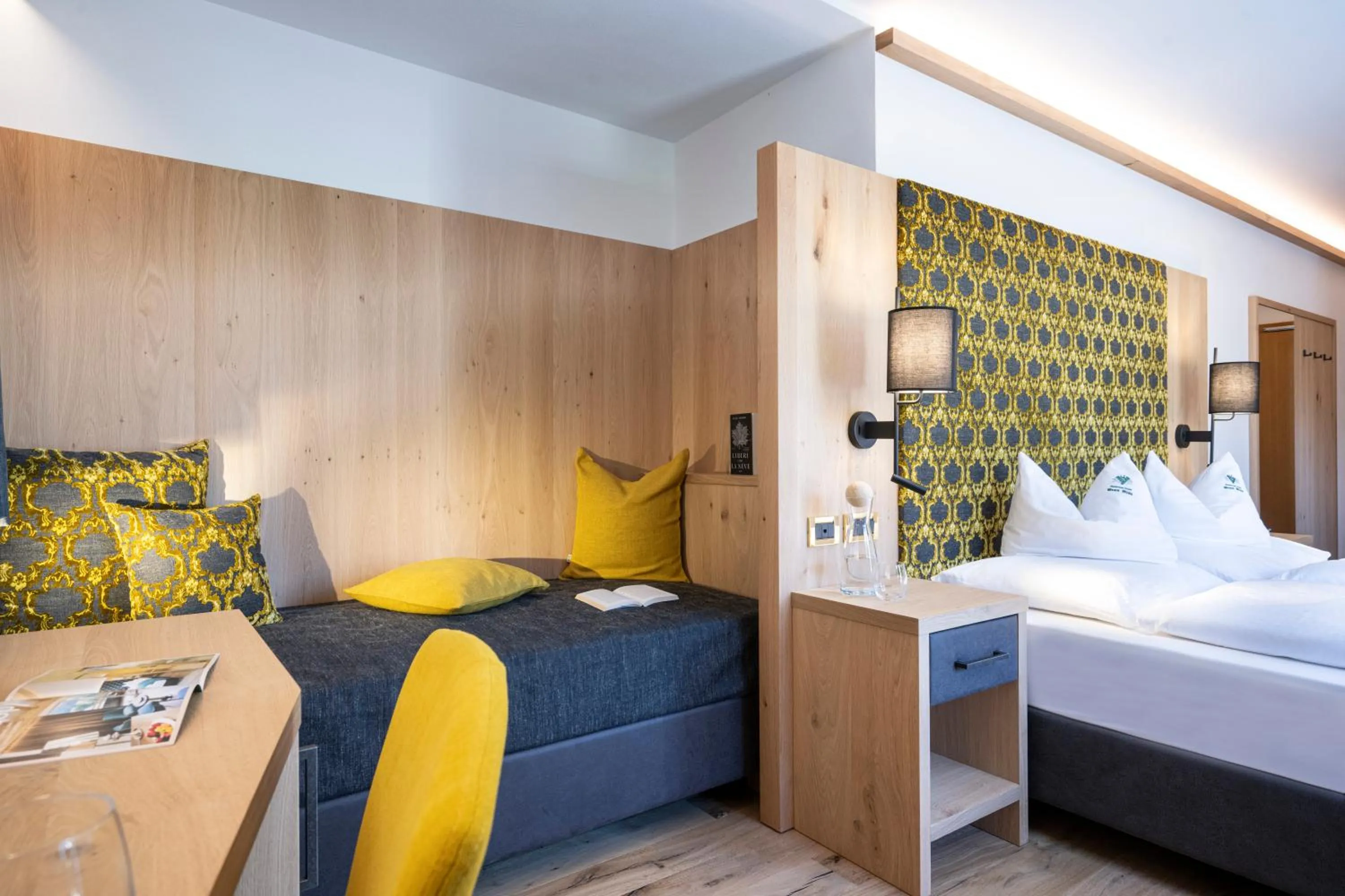 Bed in Wellness Hotel Gran Risa***S