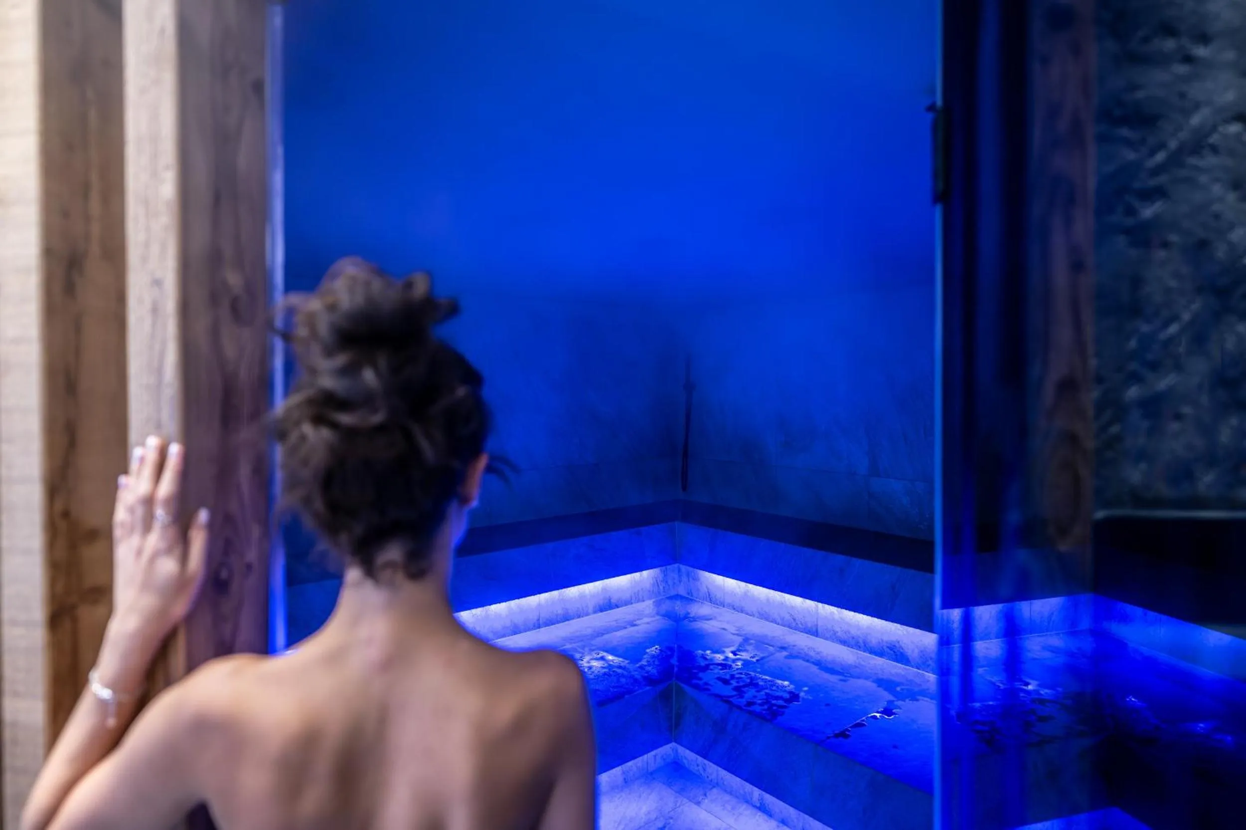 Swimming pool in Wellness Hotel Gran Risa***S