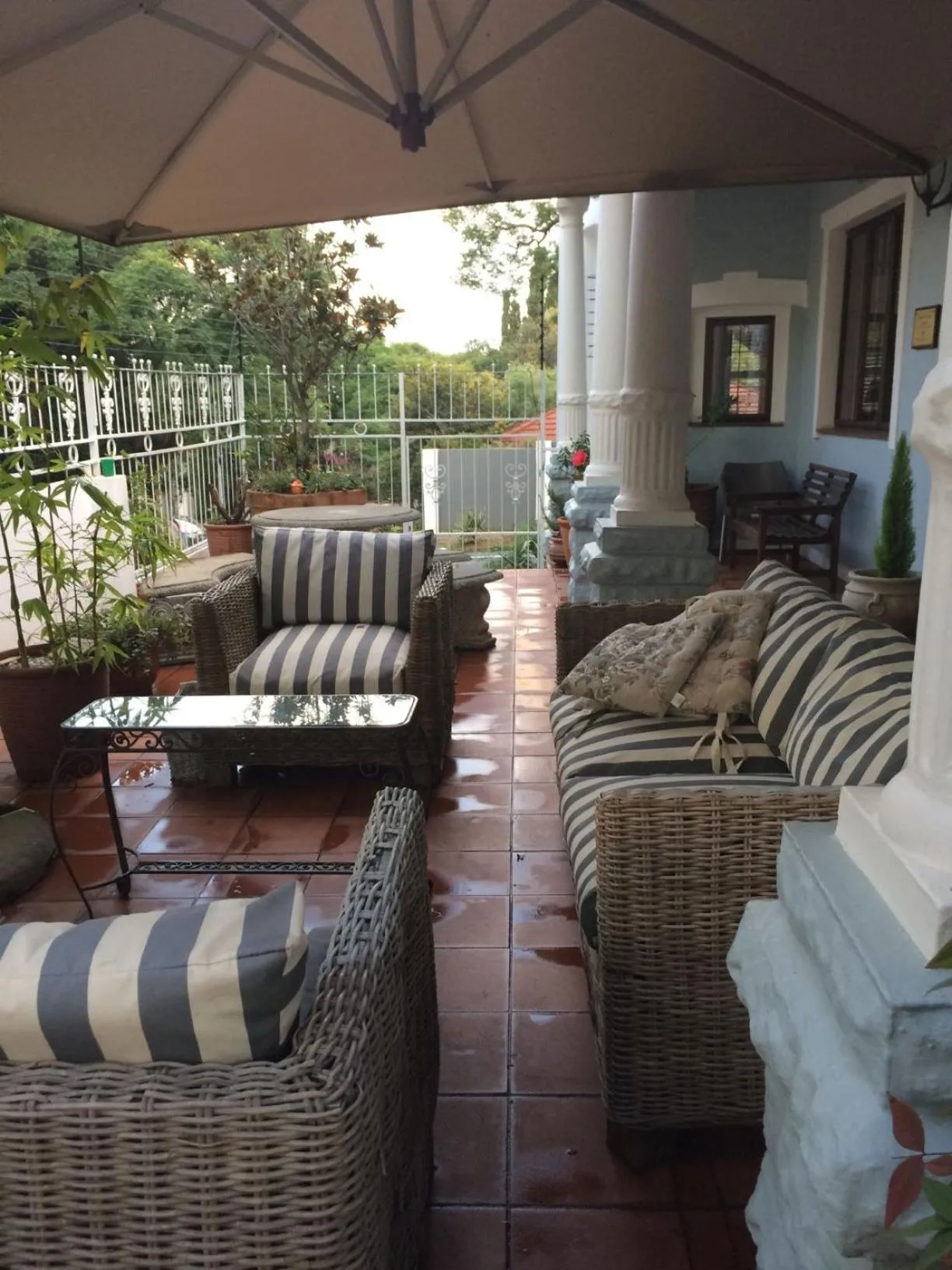 Balcony/Terrace in Melville Turret Guesthouse