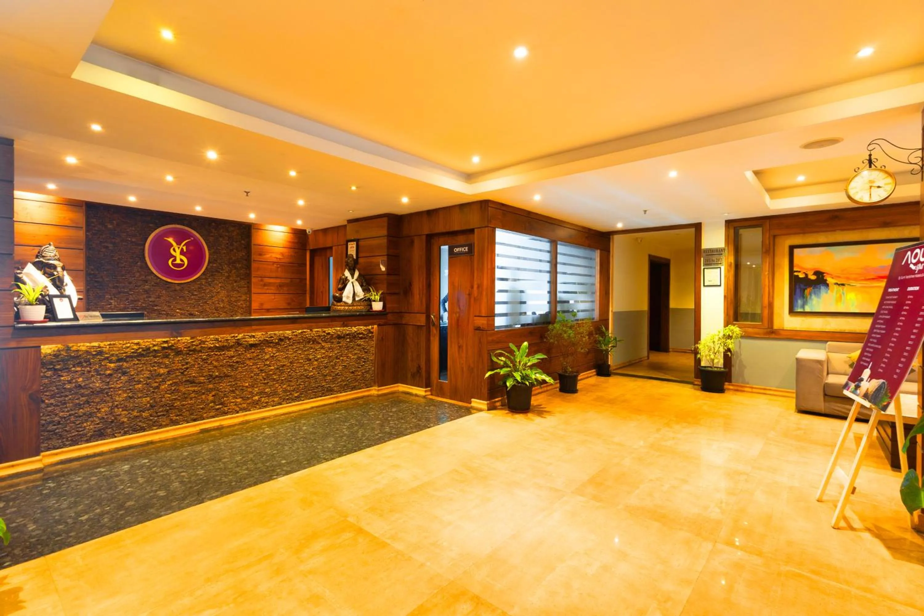 Lobby or reception in Yashshree Sanderling Mall Road
