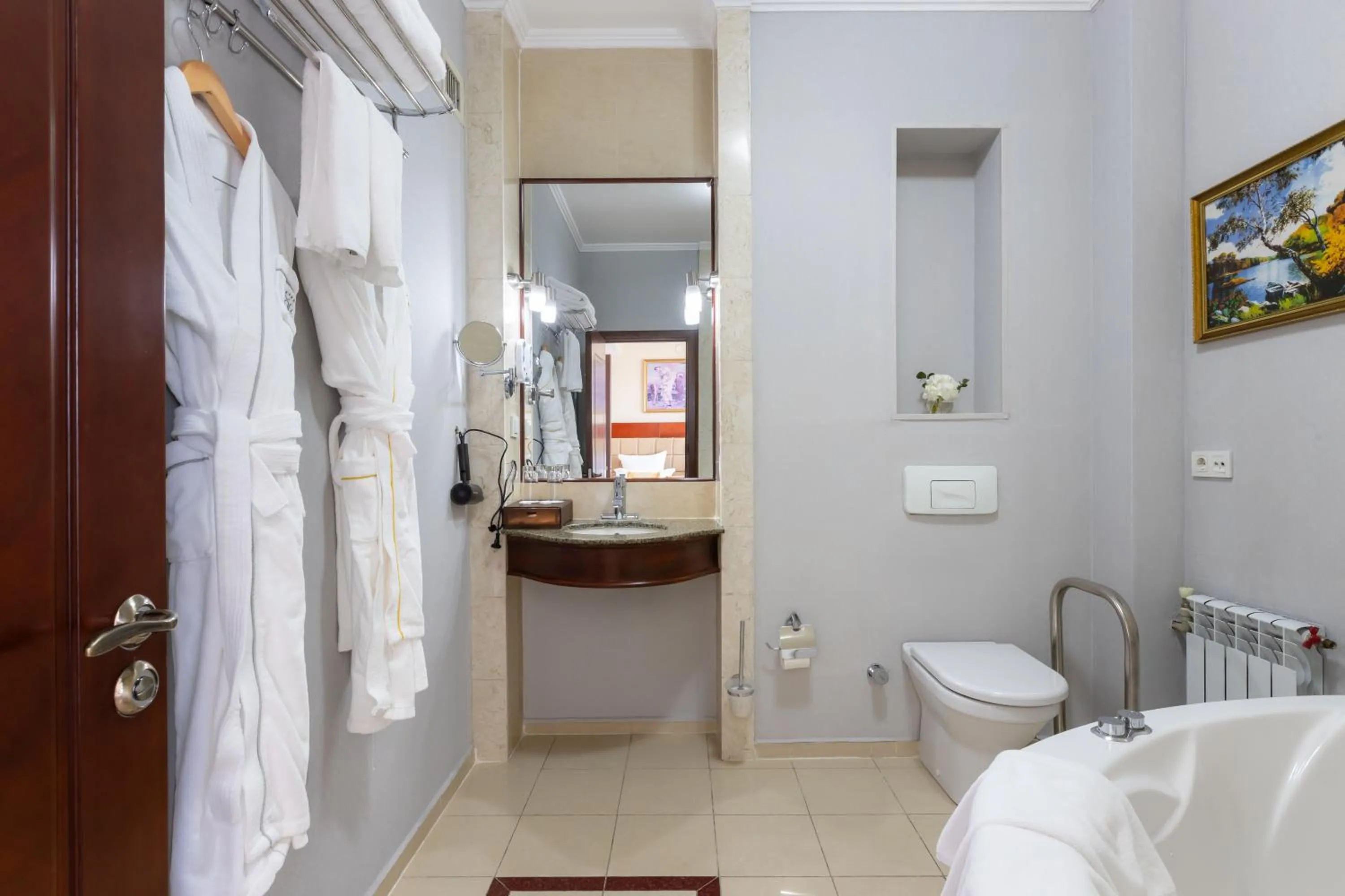 Toilet, Bed in Regardal Hotel