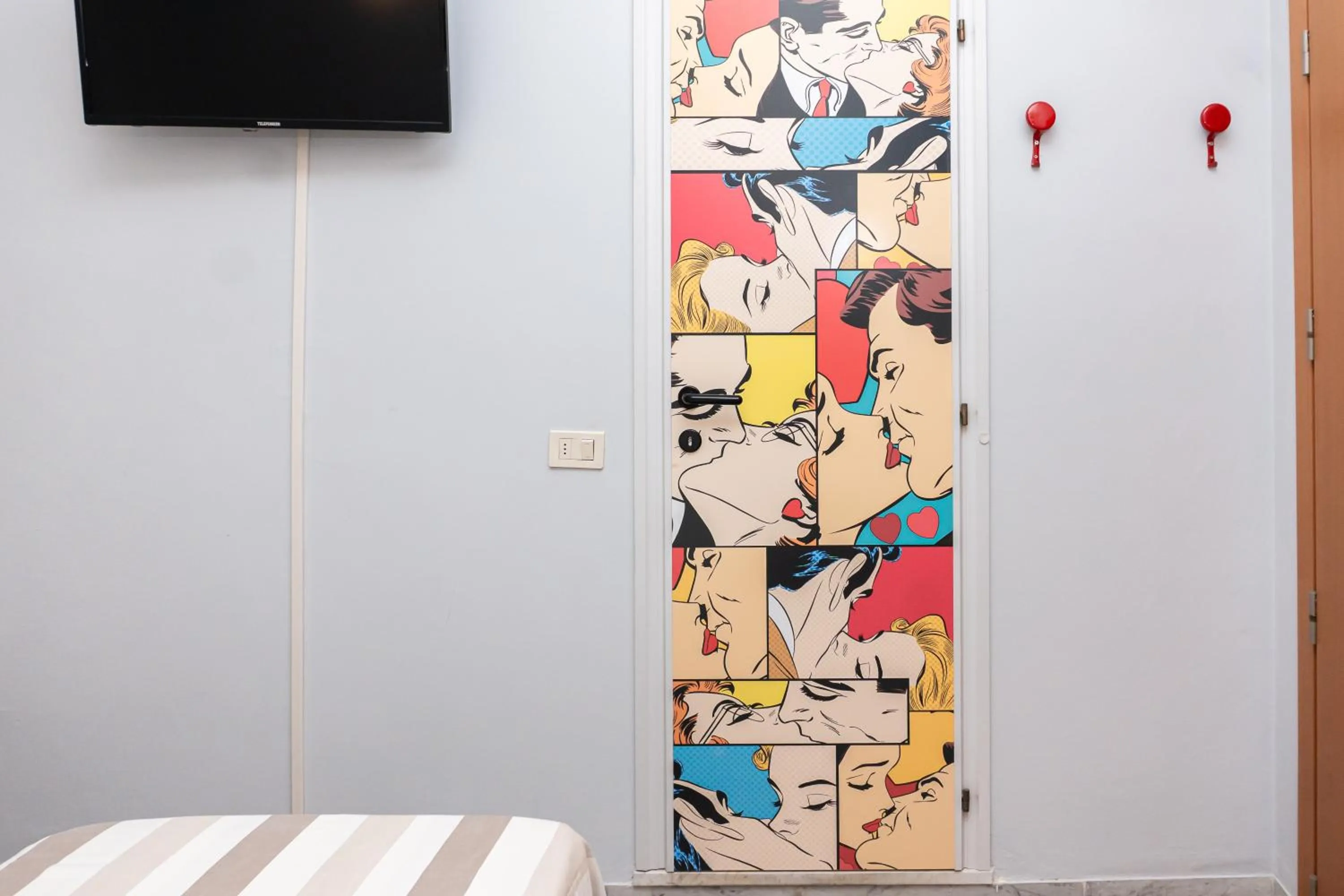 Decorative detail, Bed in Hotel Mirabella