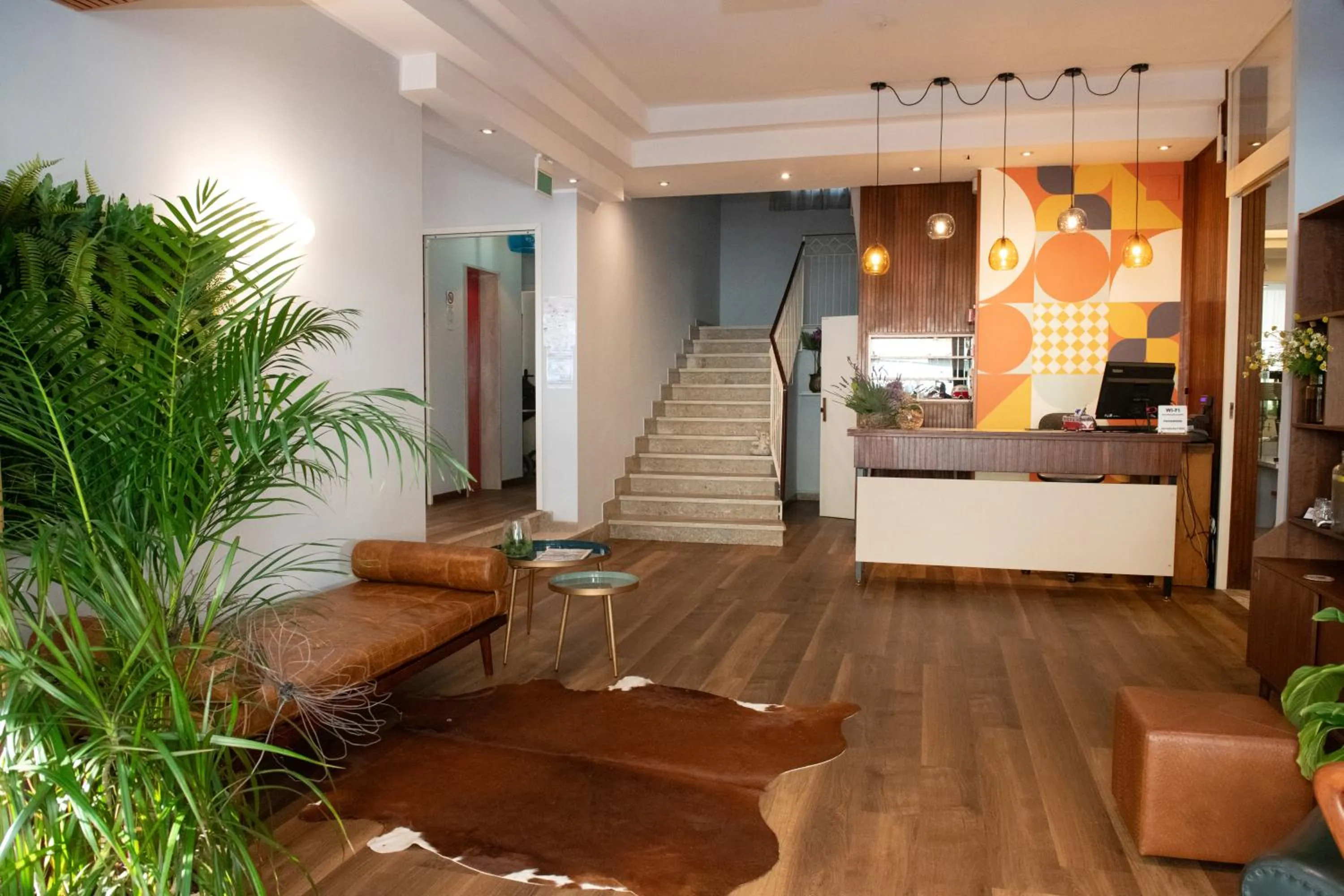 Lobby or reception in Hotel Mirabella