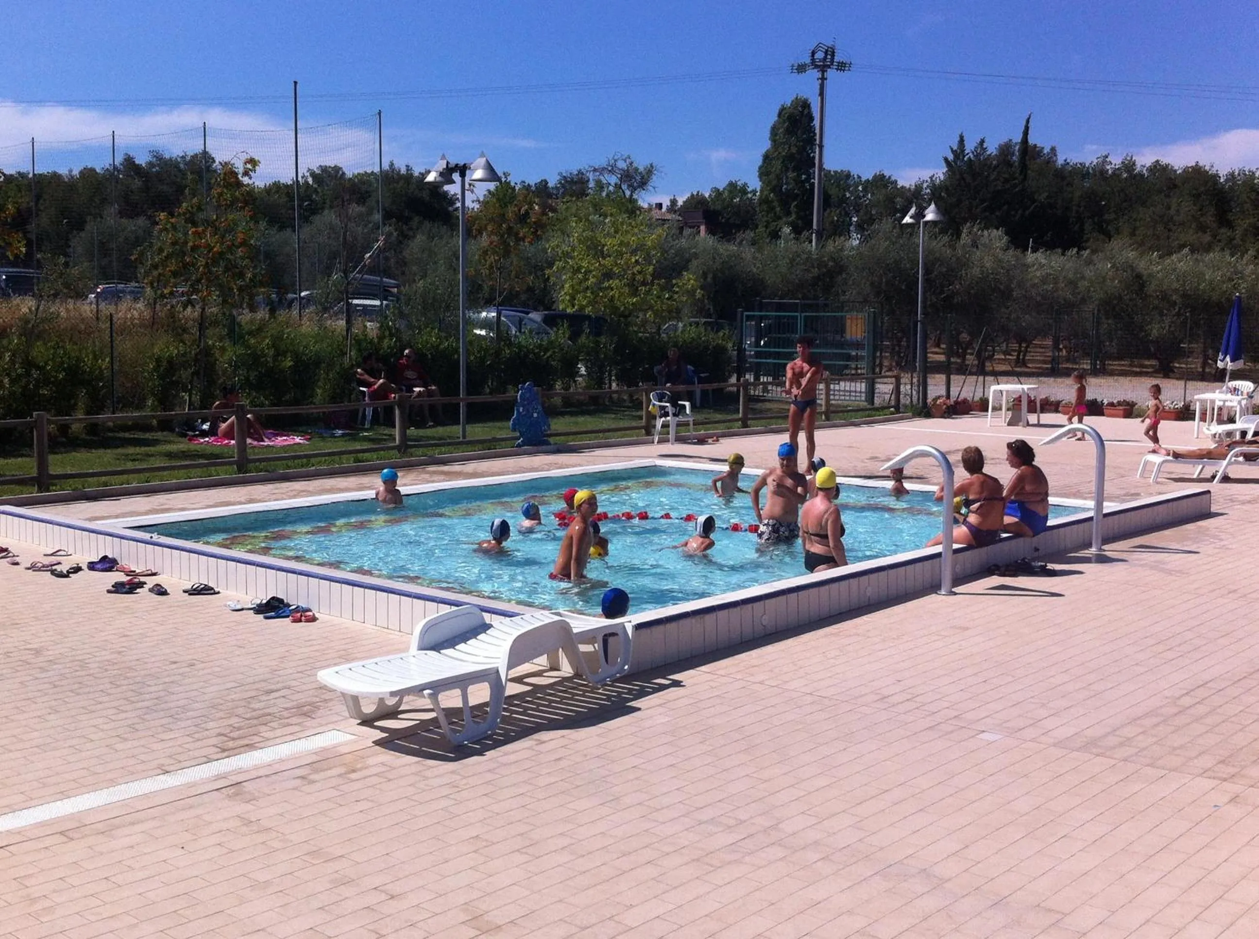 Swimming pool in Camping Il Boschetto Di Piemma
