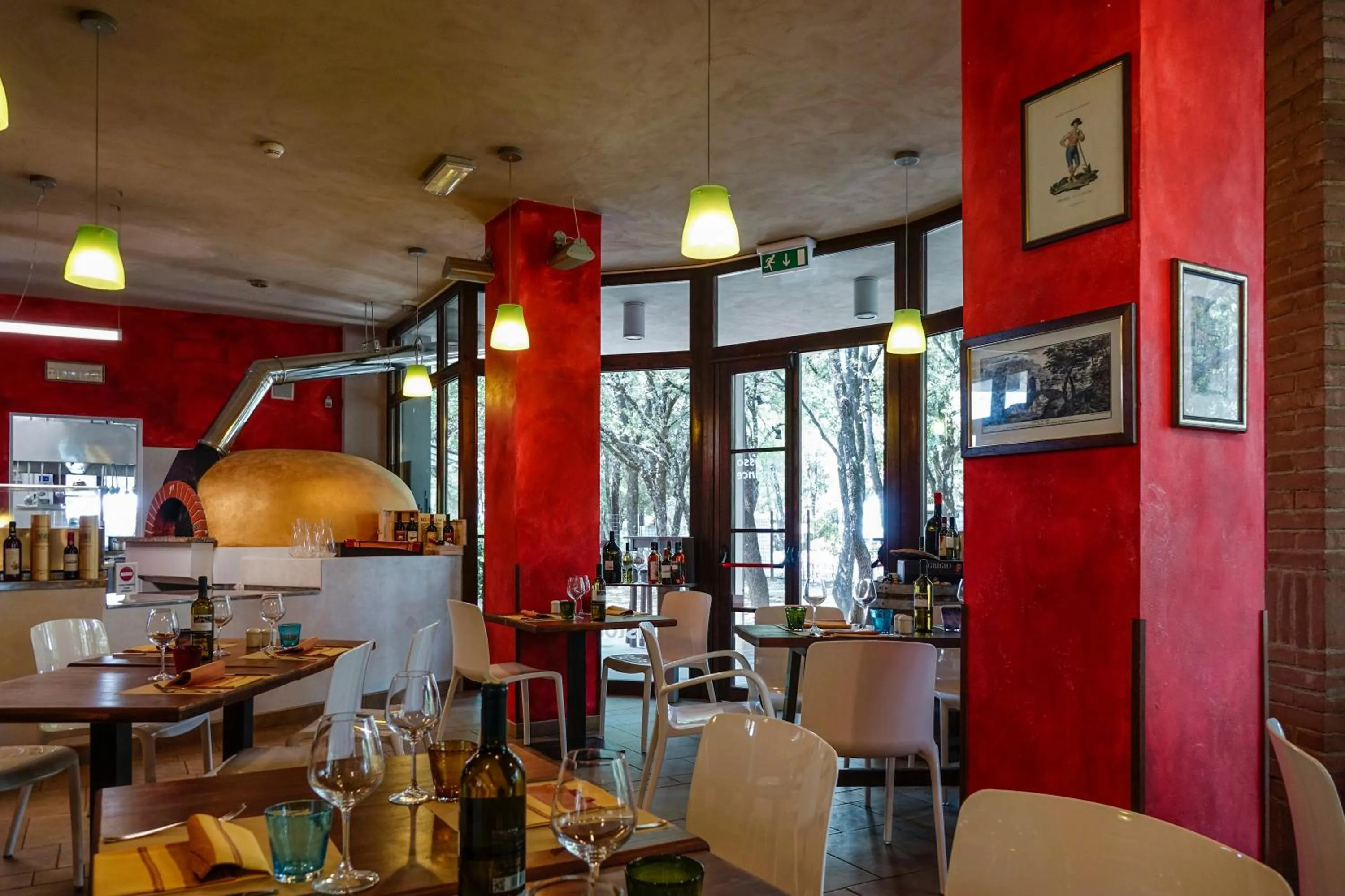 Restaurant/places to eat in Camping Il Boschetto Di Piemma