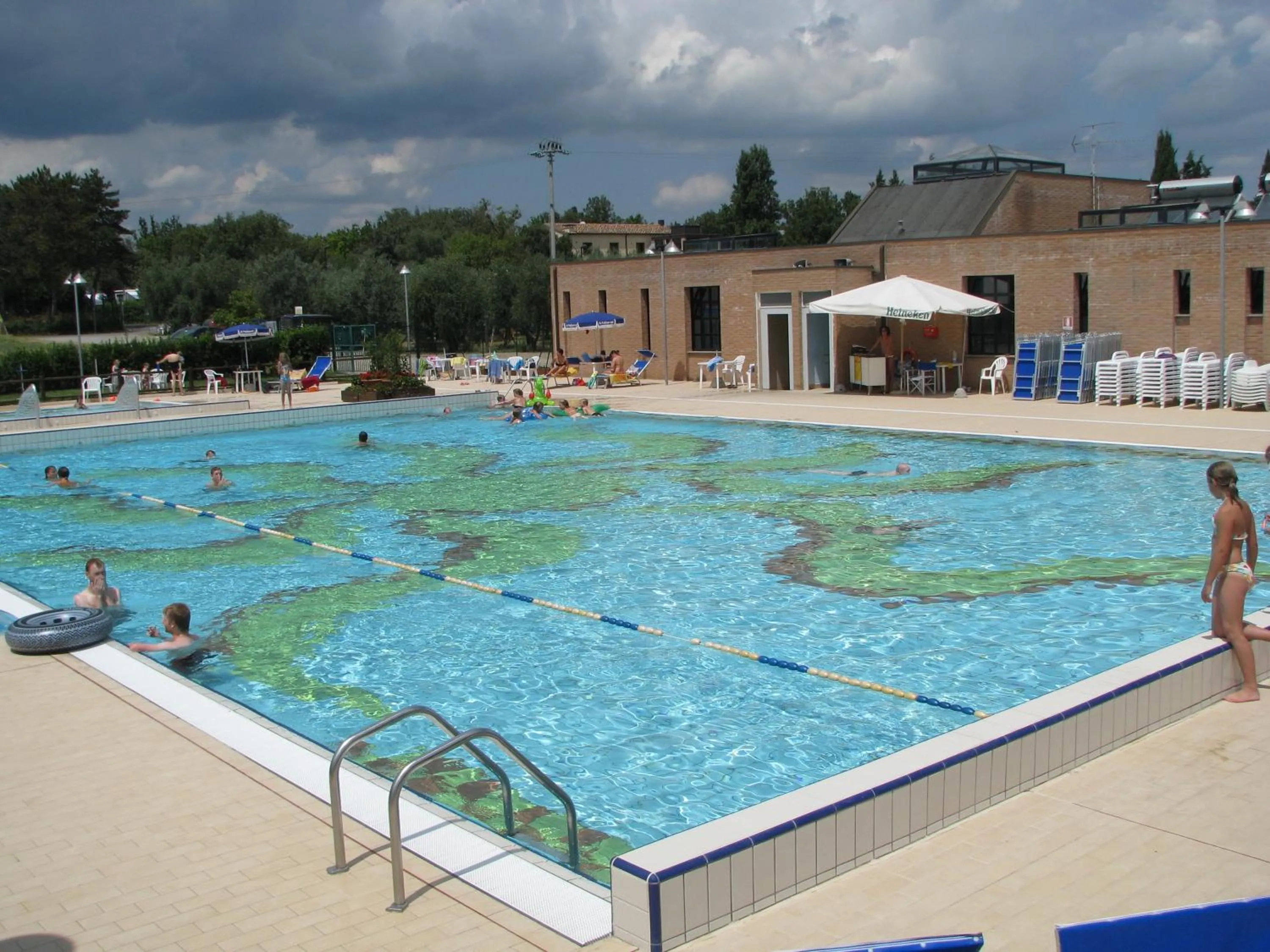 Swimming pool in Camping Il Boschetto Di Piemma