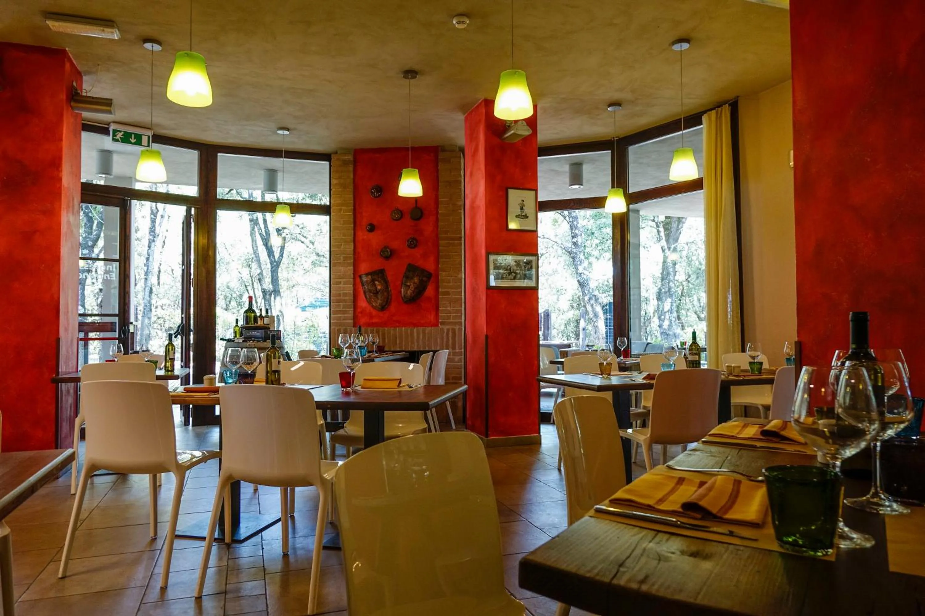 Restaurant/places to eat in Camping Il Boschetto Di Piemma