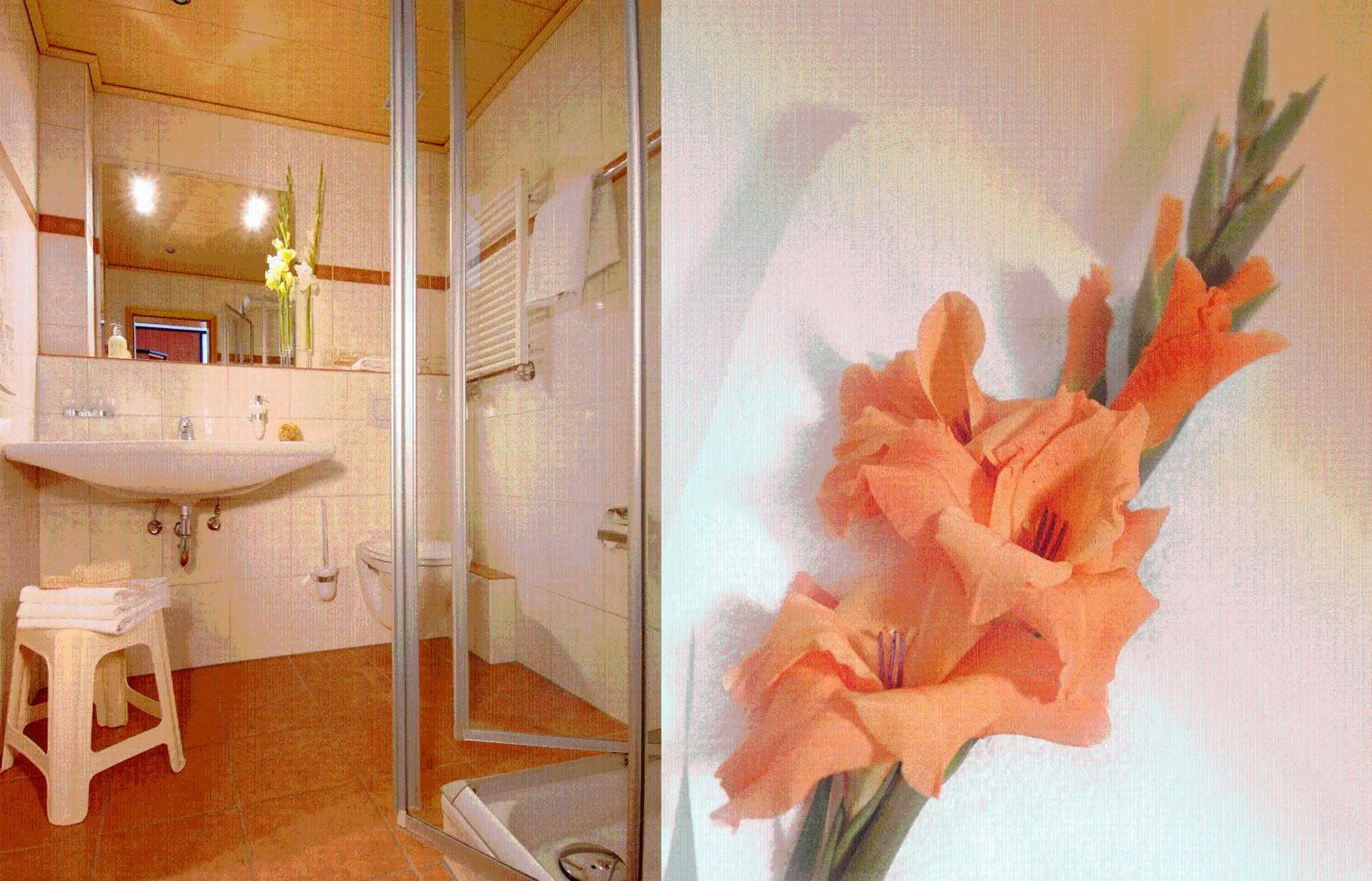 Bathroom in Müllers Landhotel