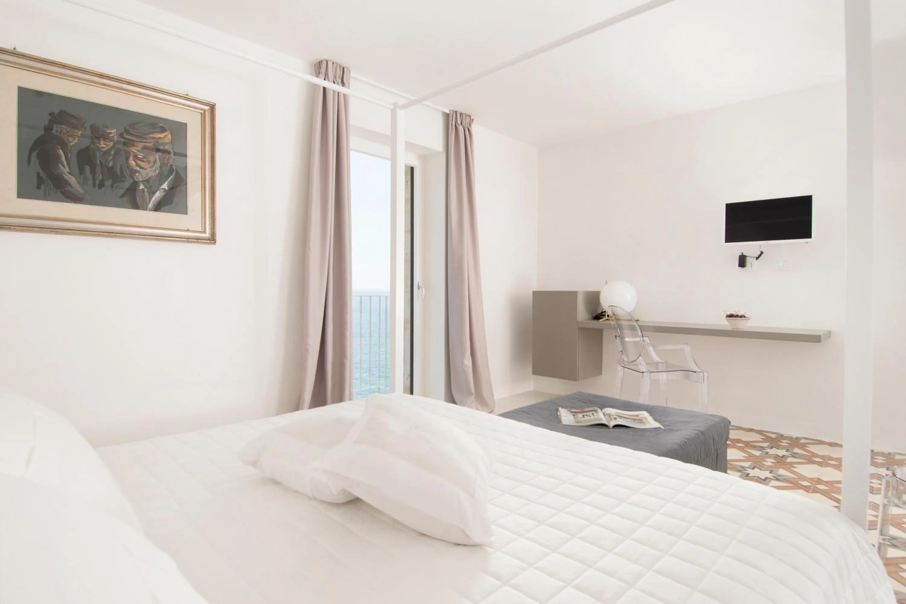 Balcony/Terrace, Bed in Dimora Talenti