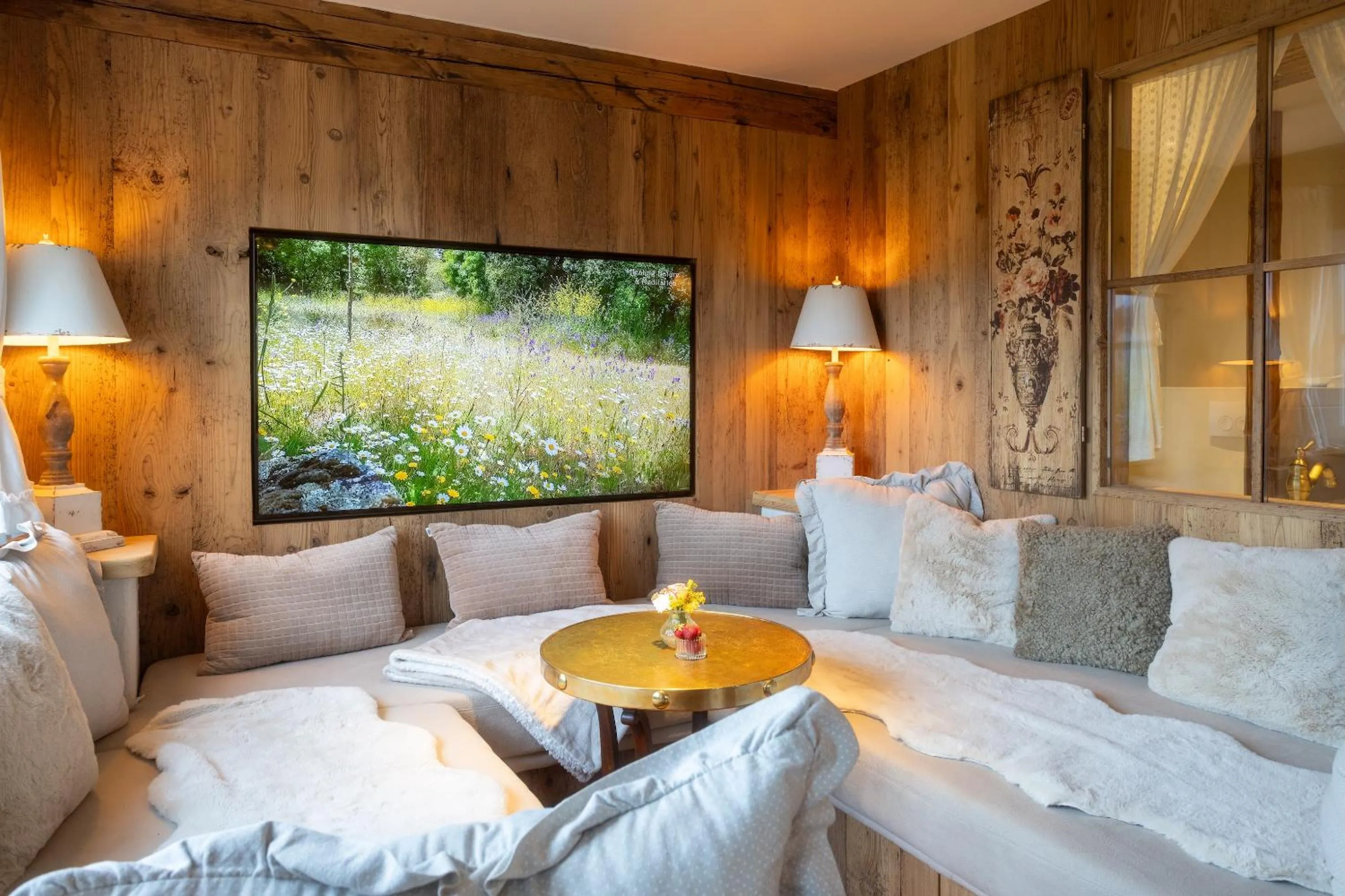 Living room in Weißt Du noch - Gästehäuser & Suiten