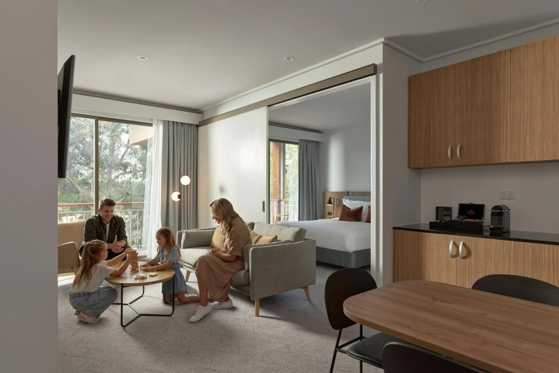 Family in RACV Goldfields Resort