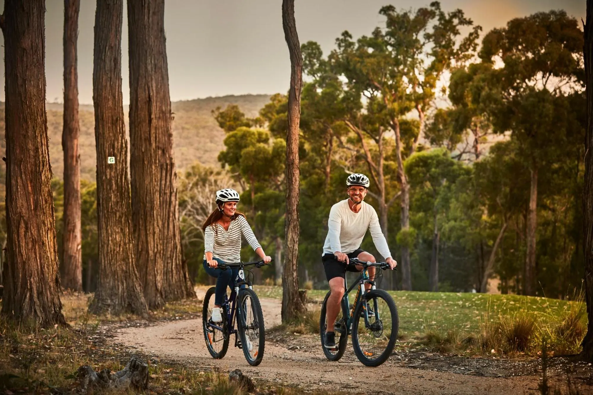 Cycling in RACV Goldfields Resort
