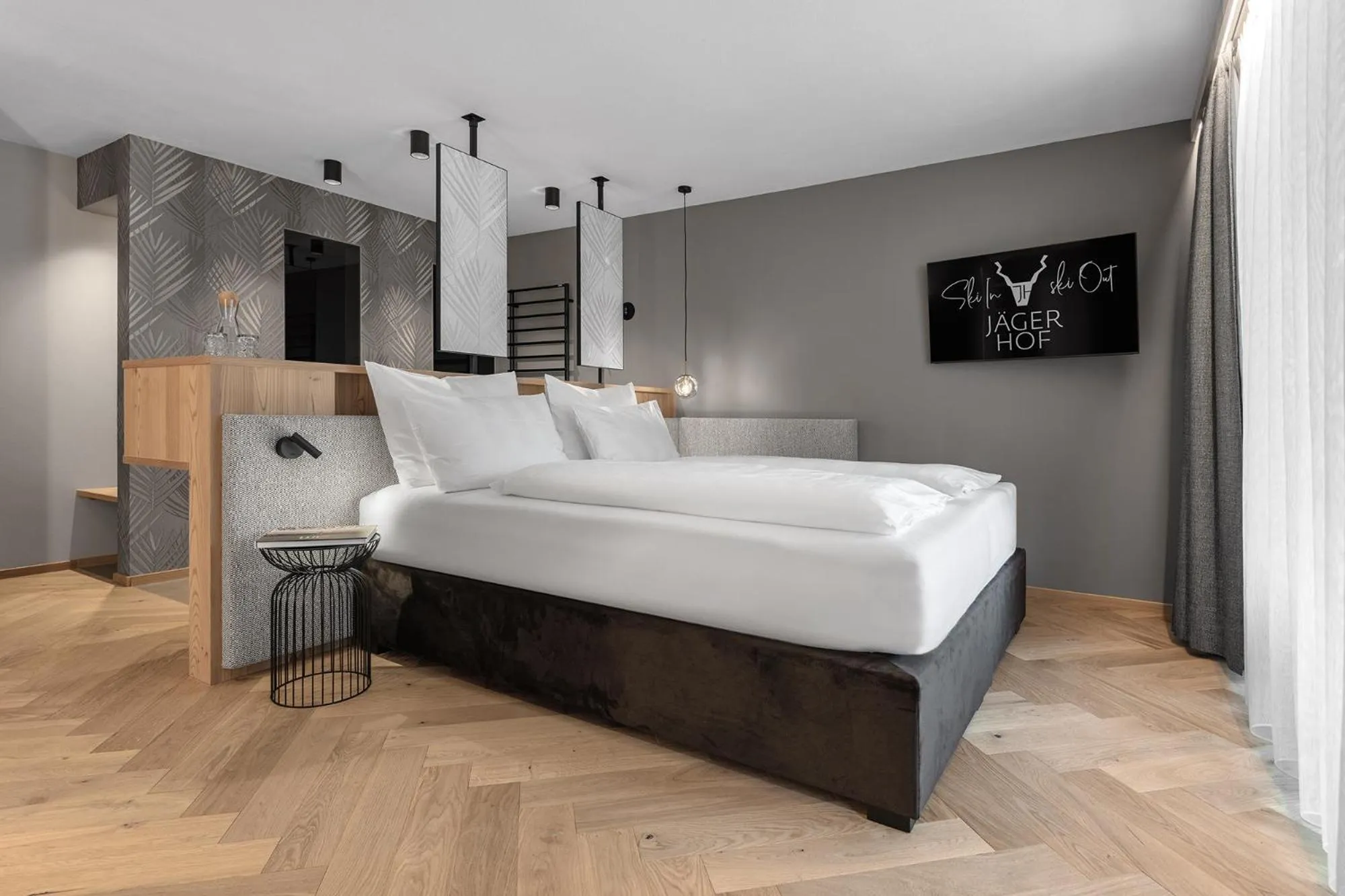 Bed in Hotel Jägerhof