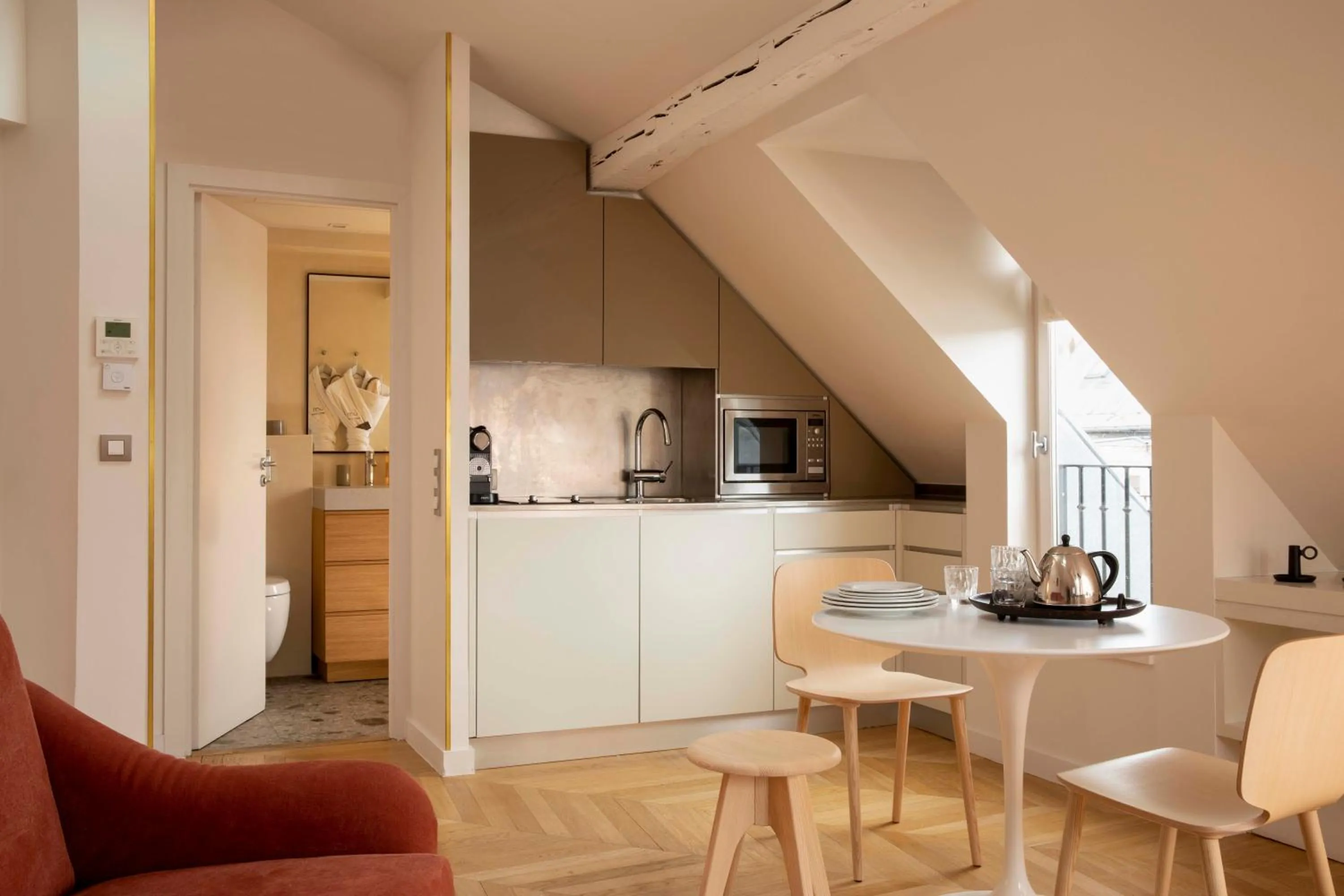 kitchen in Résidence Nell Paris