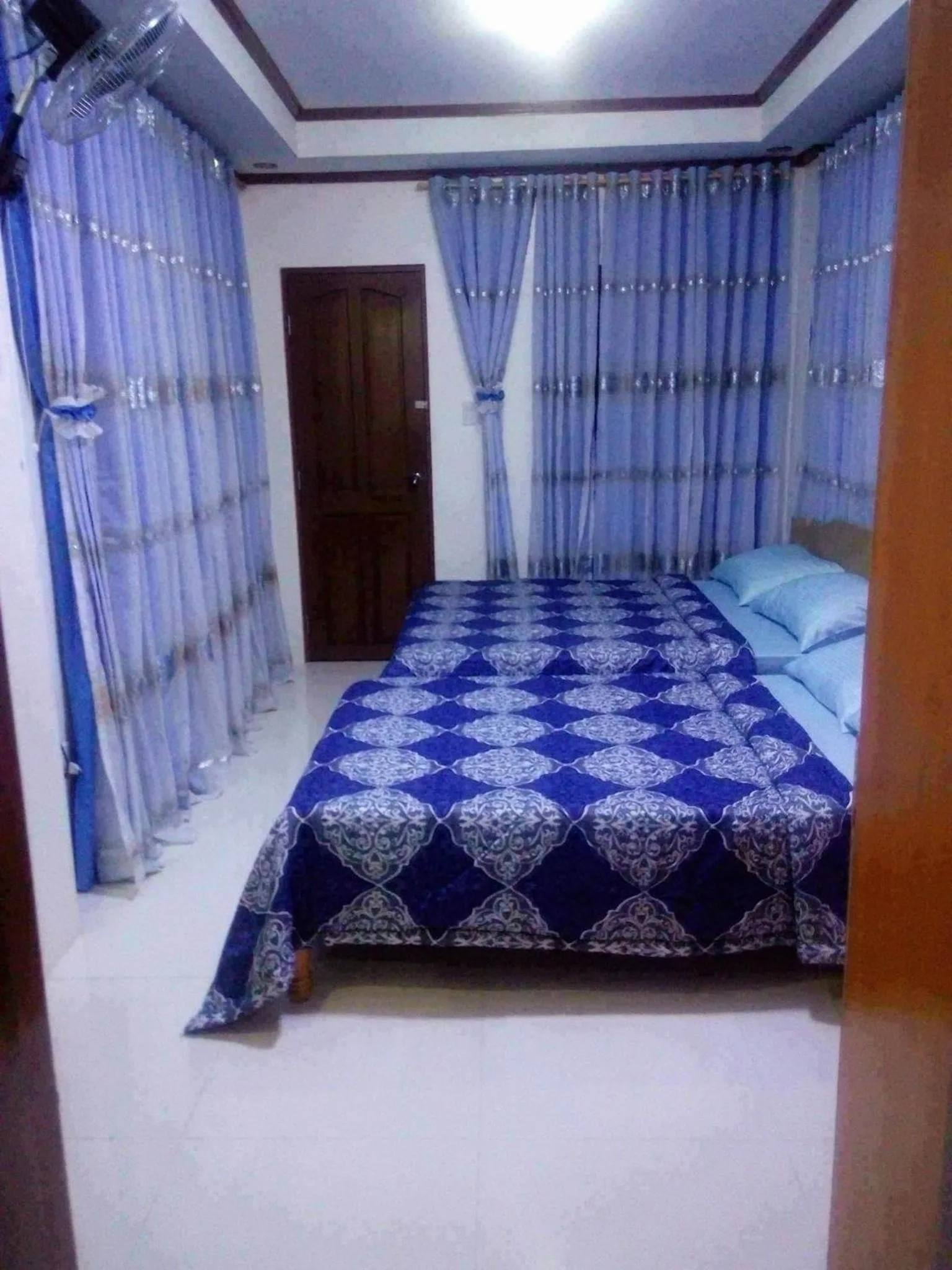 Bed in Mary Chiang Baguio Transient House