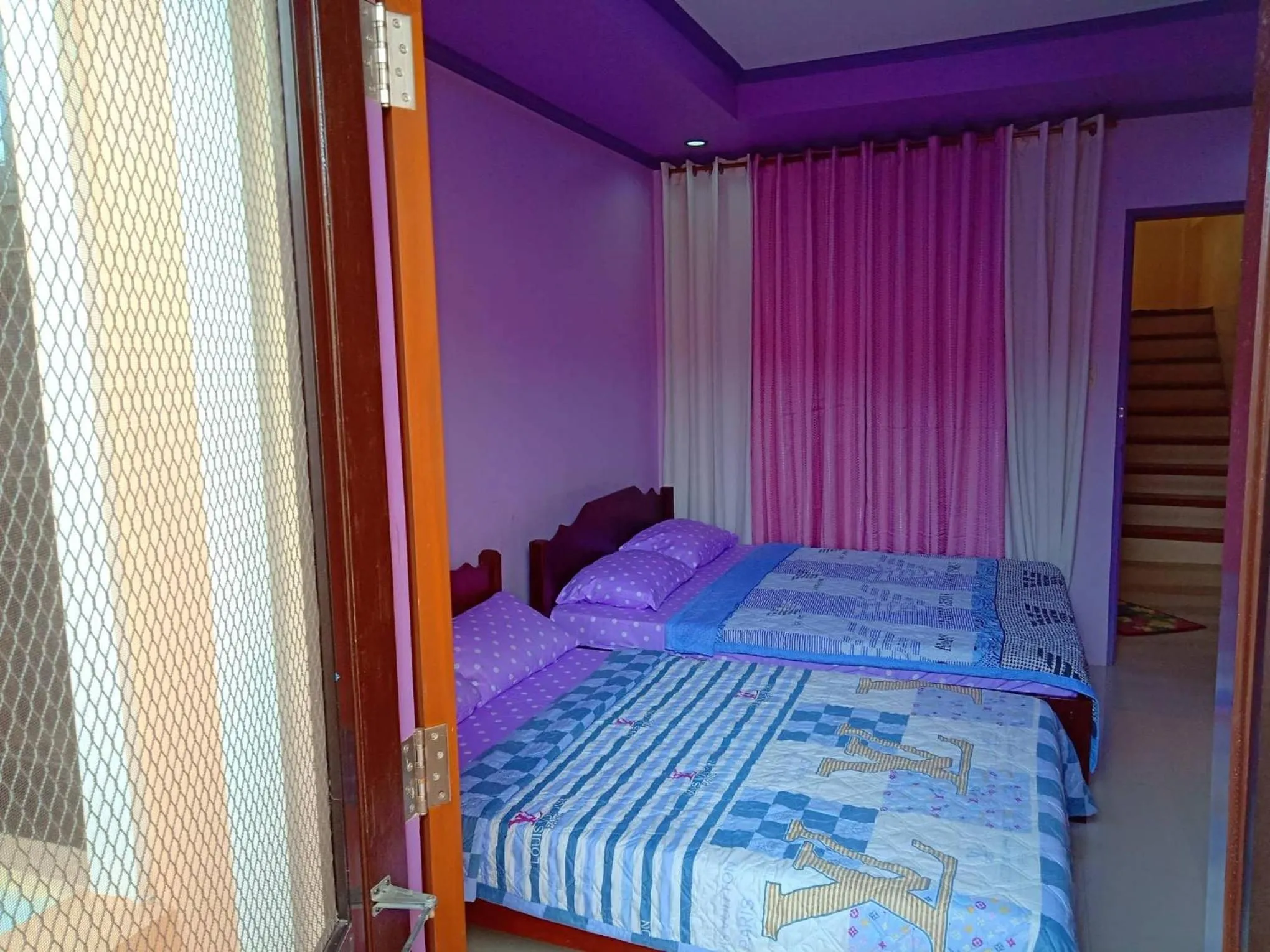 Bed in Mary Chiang Baguio Transient House