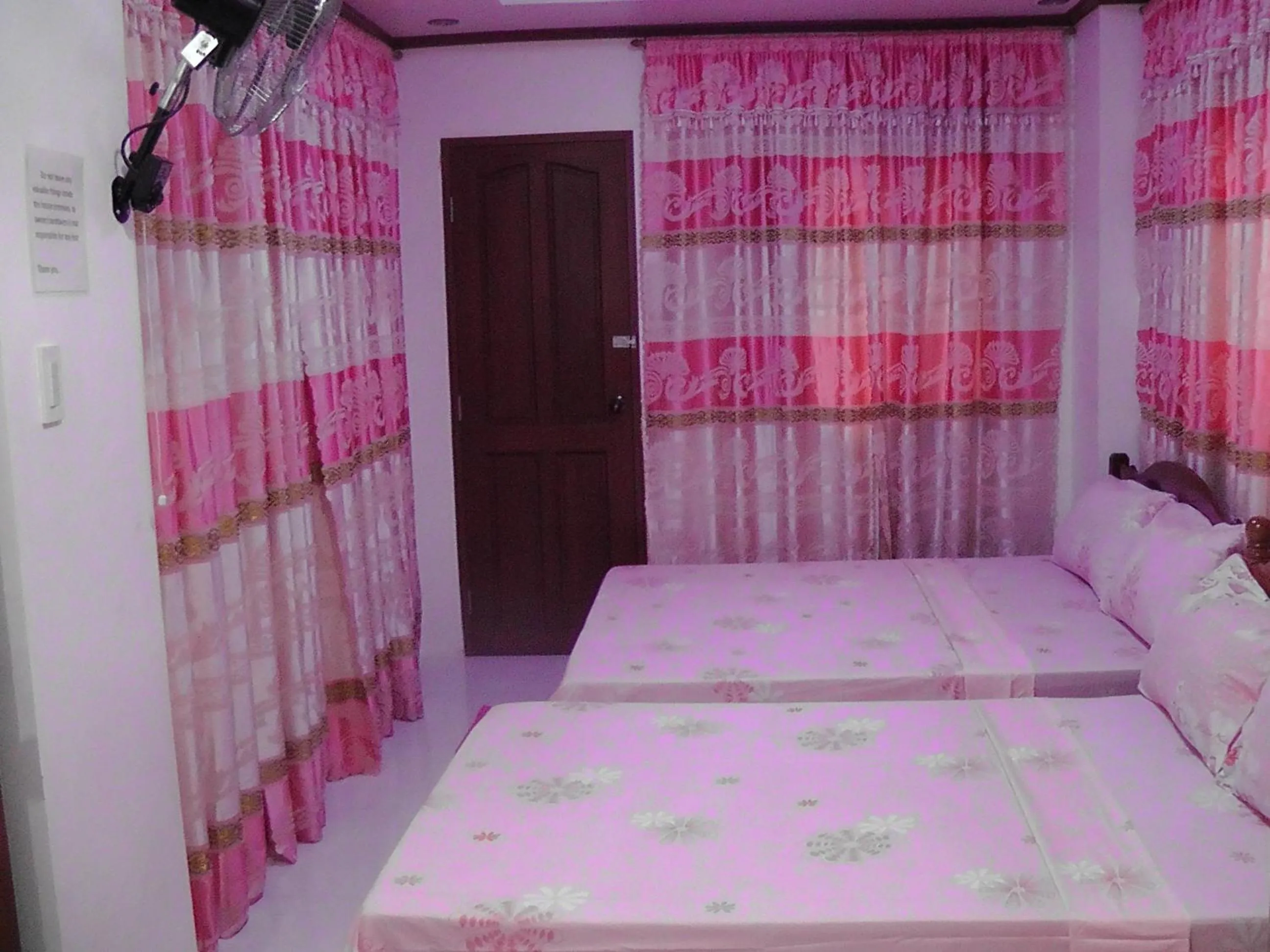 Bed in Mary Chiang Baguio Transient House