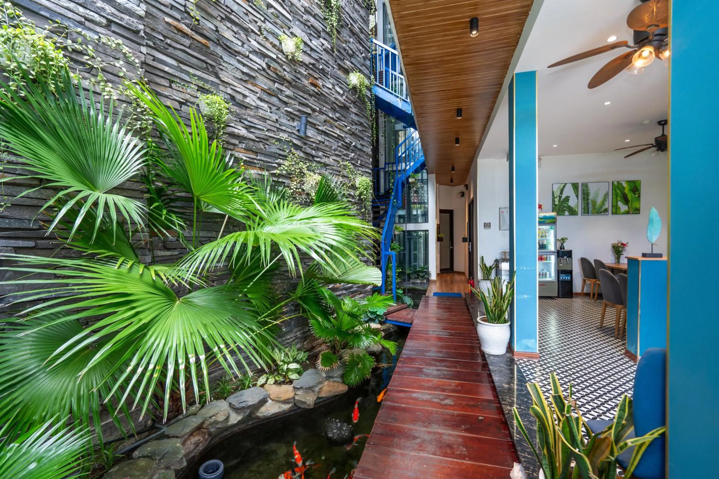 Patio in Cani Beach House