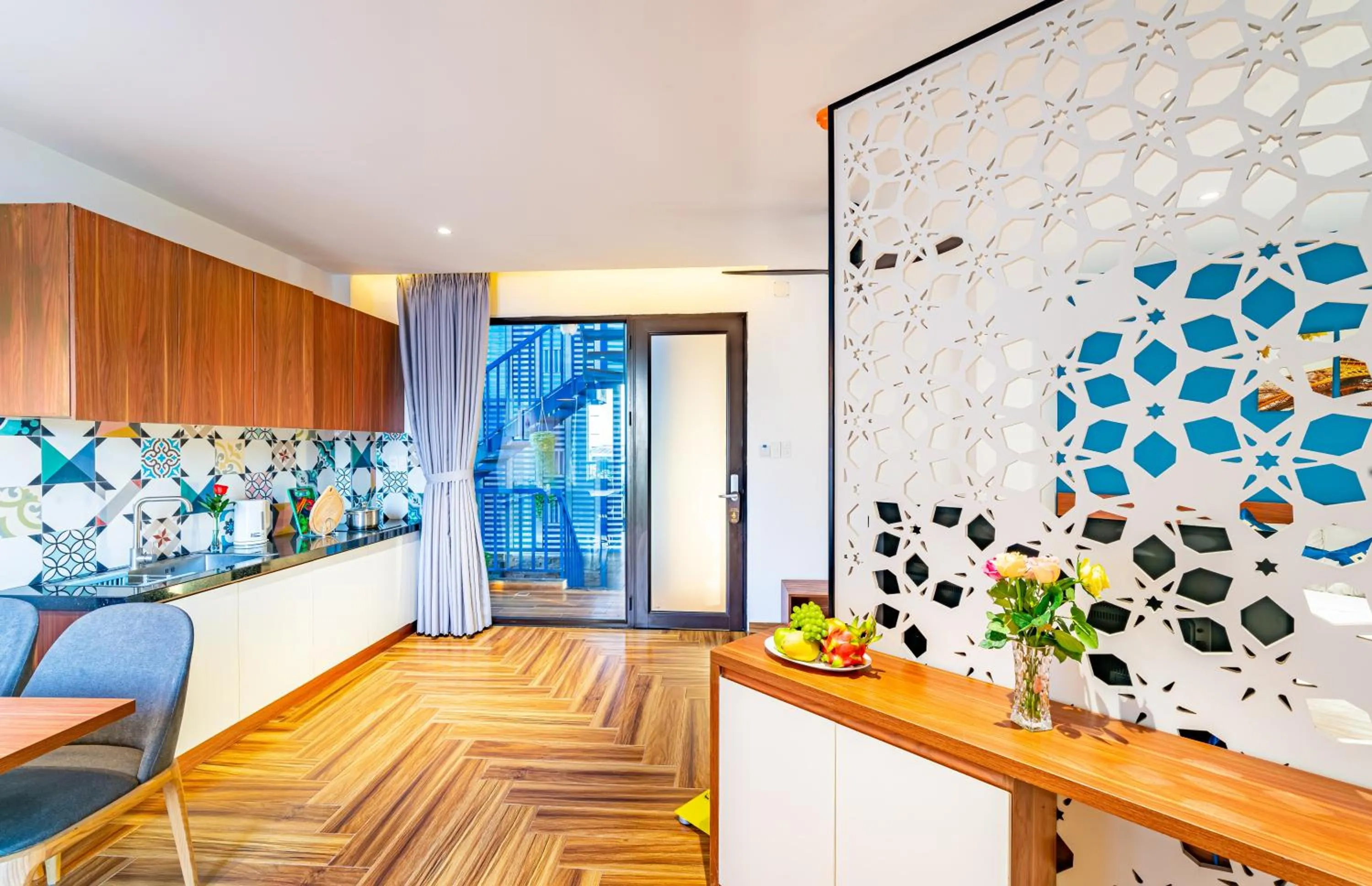 Kitchen or kitchenette in Cani Beach House