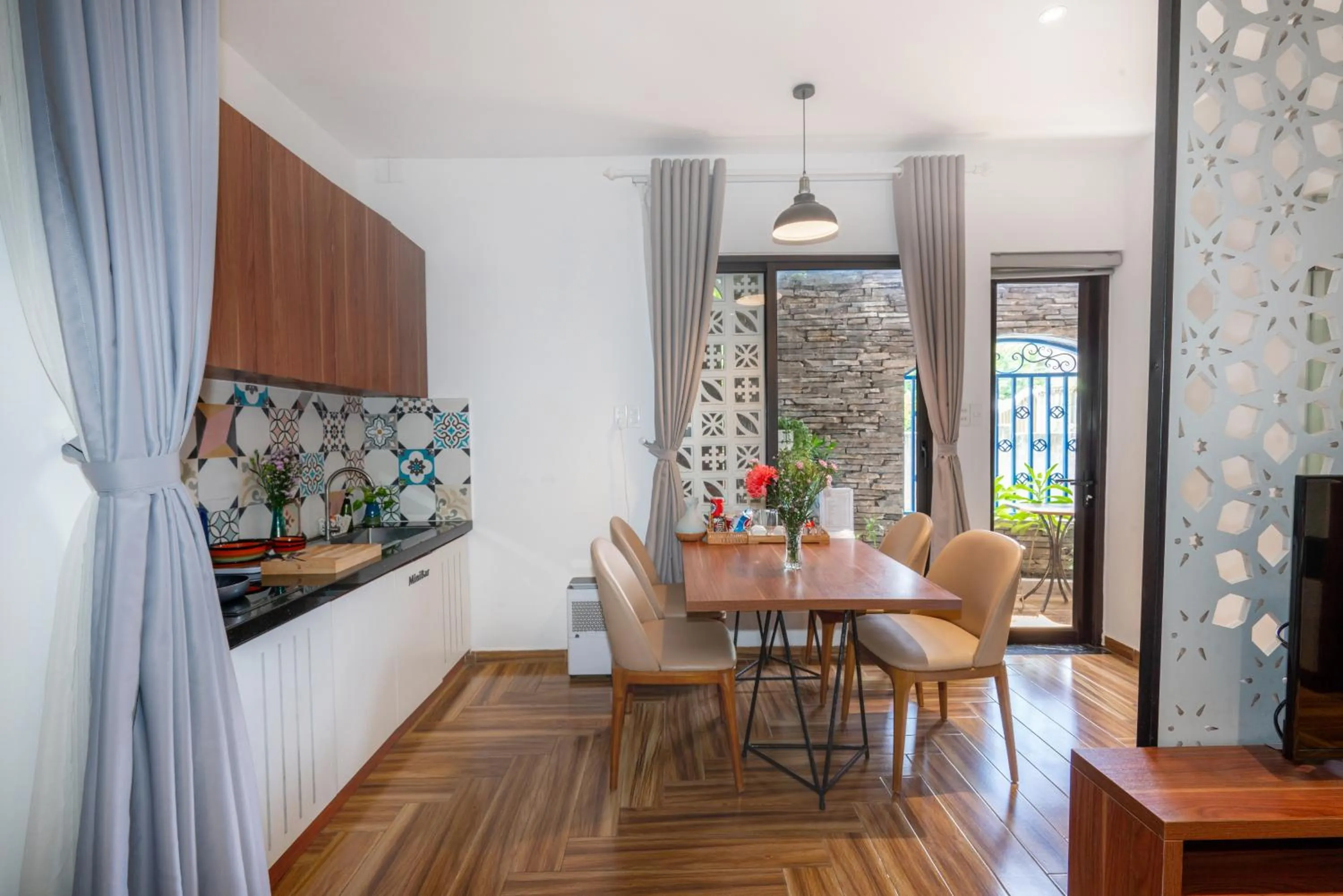 stove in Cani Beach House