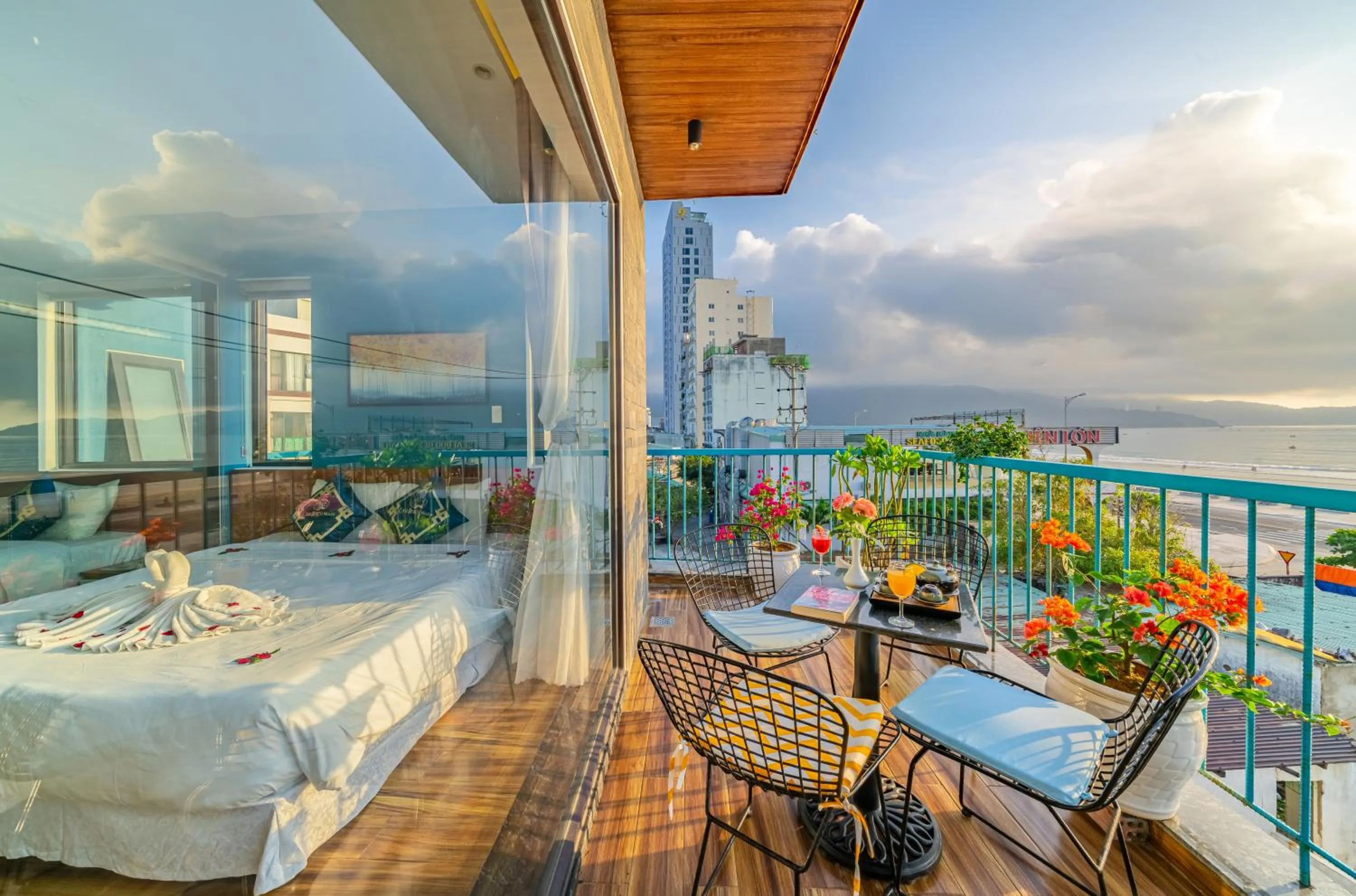 Balcony/Terrace in Cani Beach House