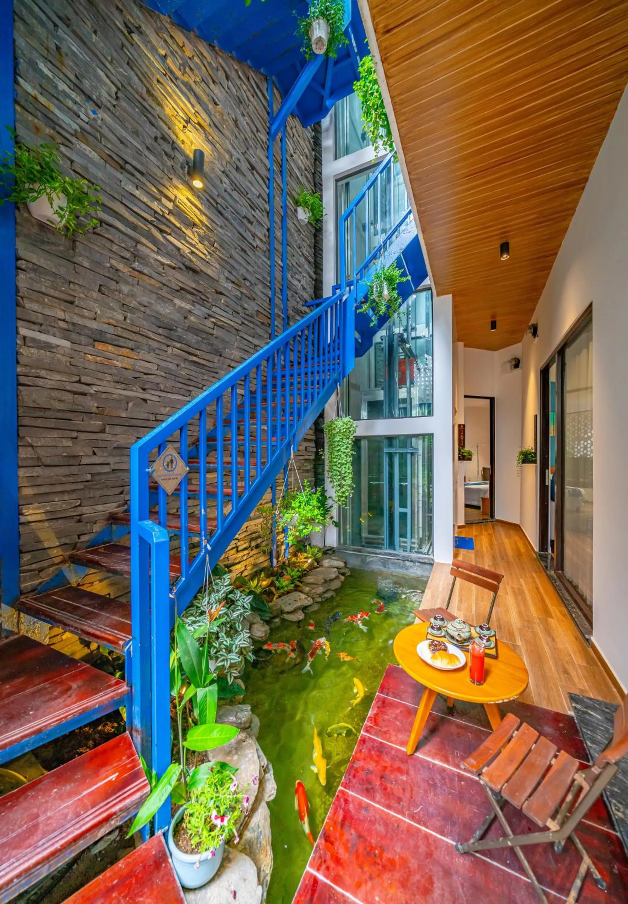 Patio in Cani Beach House