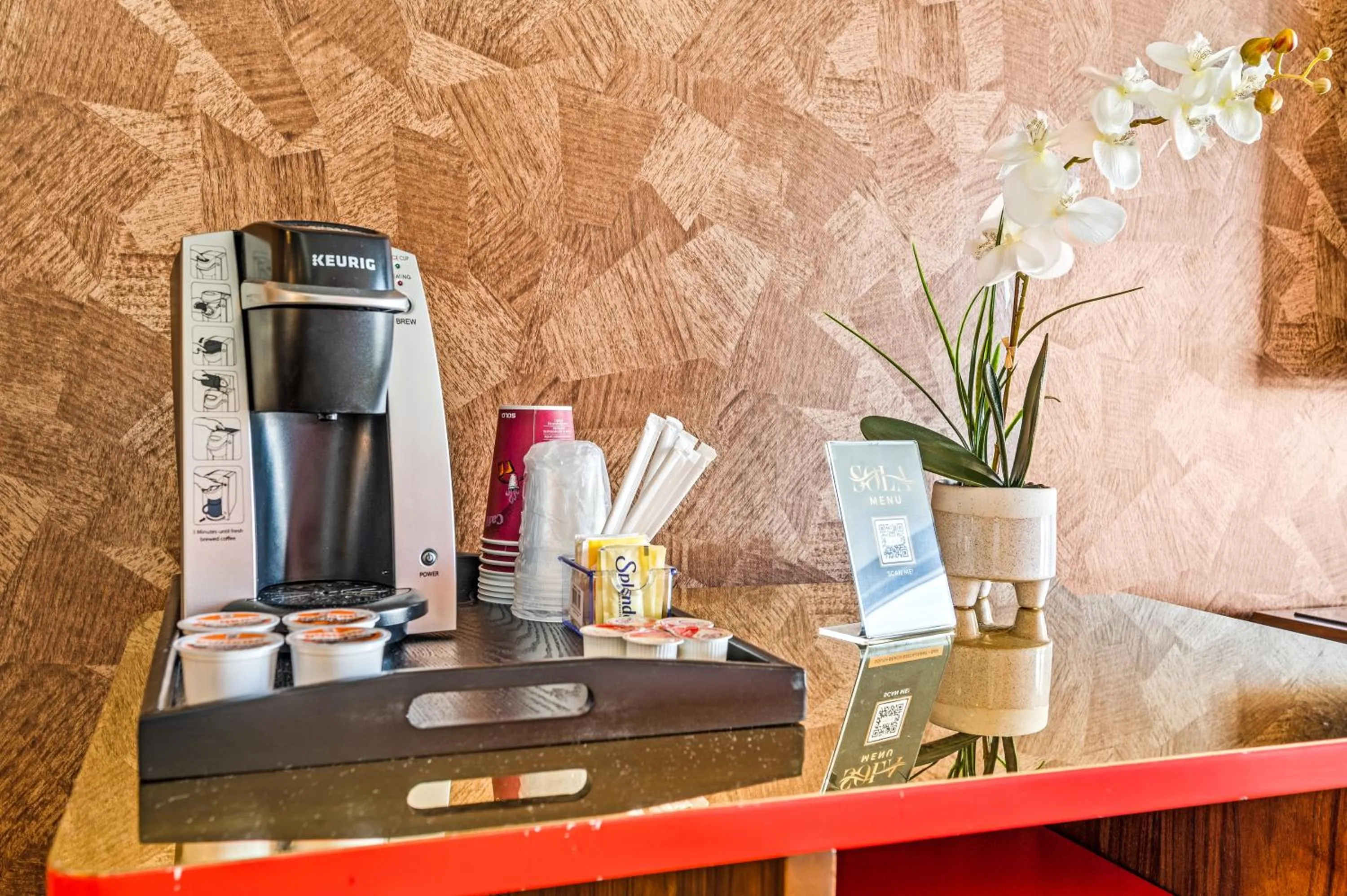 Coffee/tea facilities in The Fairwind Hotel