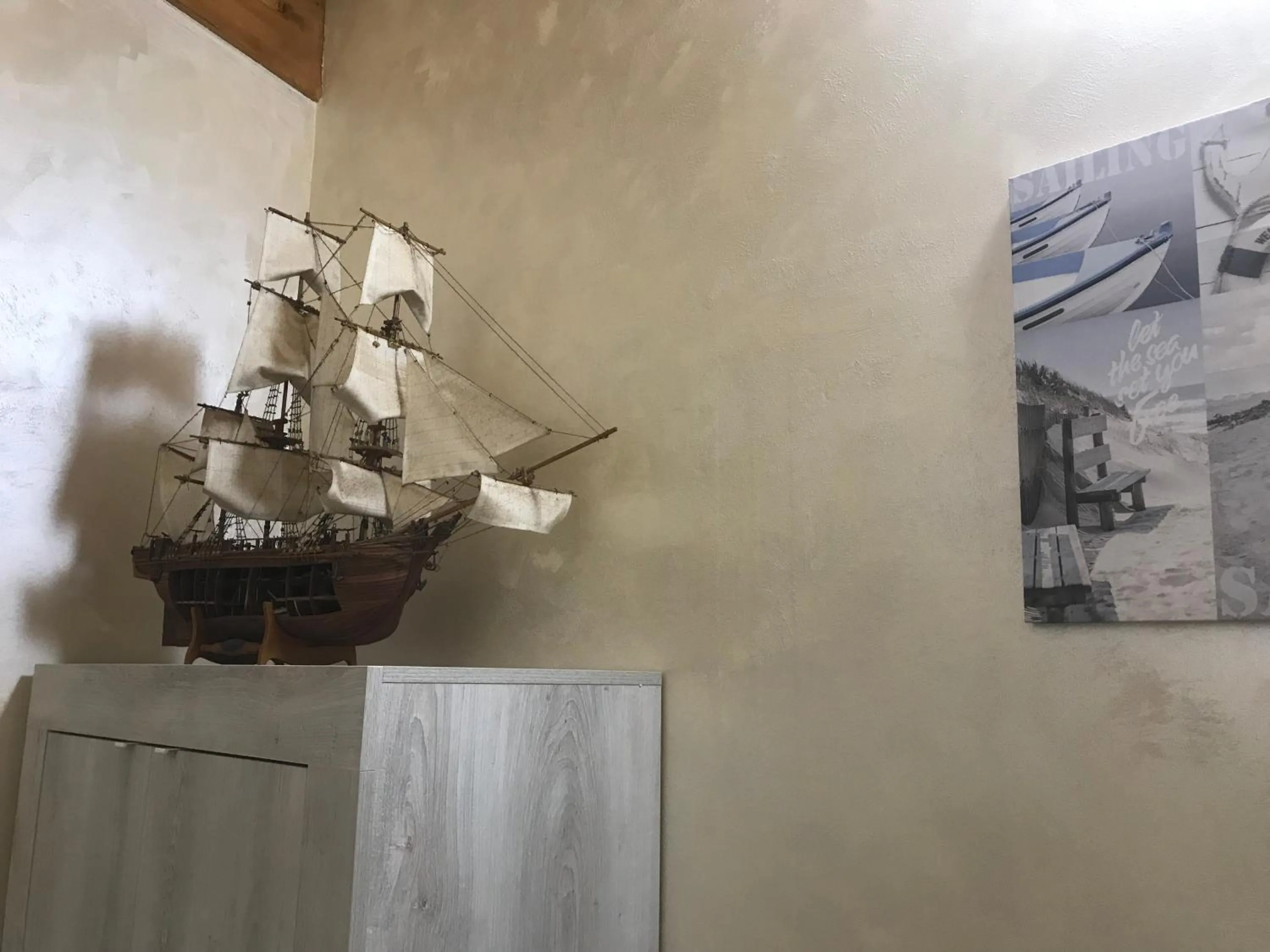 Decorative detail in B&B Le Mansarde