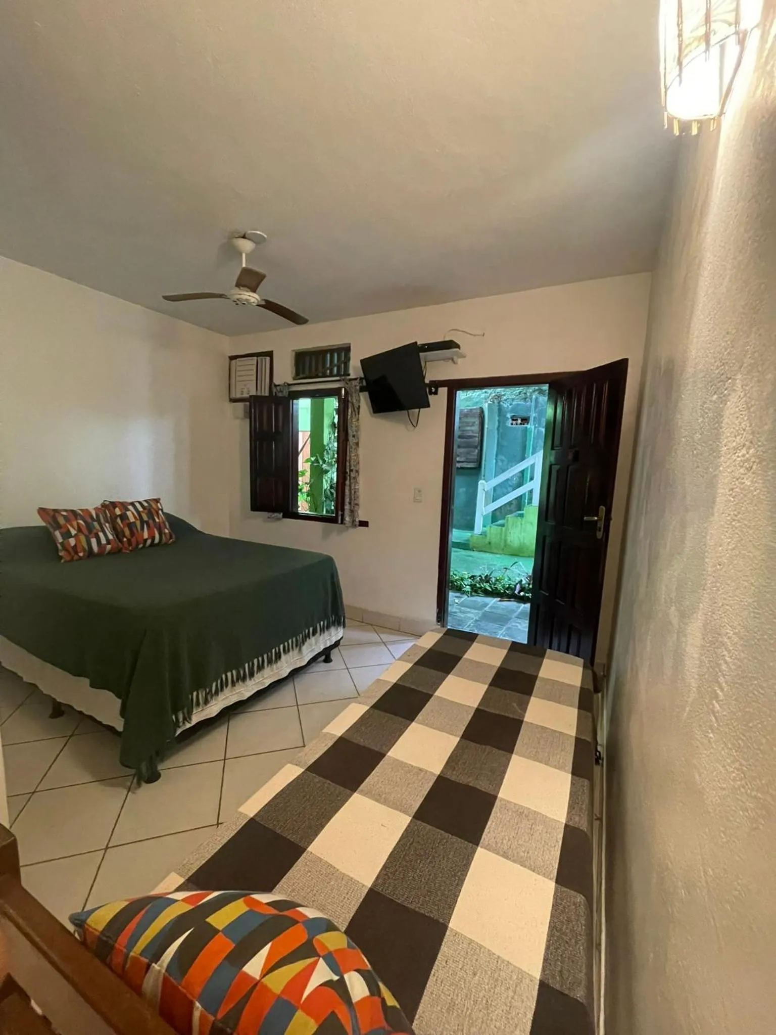 Bed in Pousada do Cacau