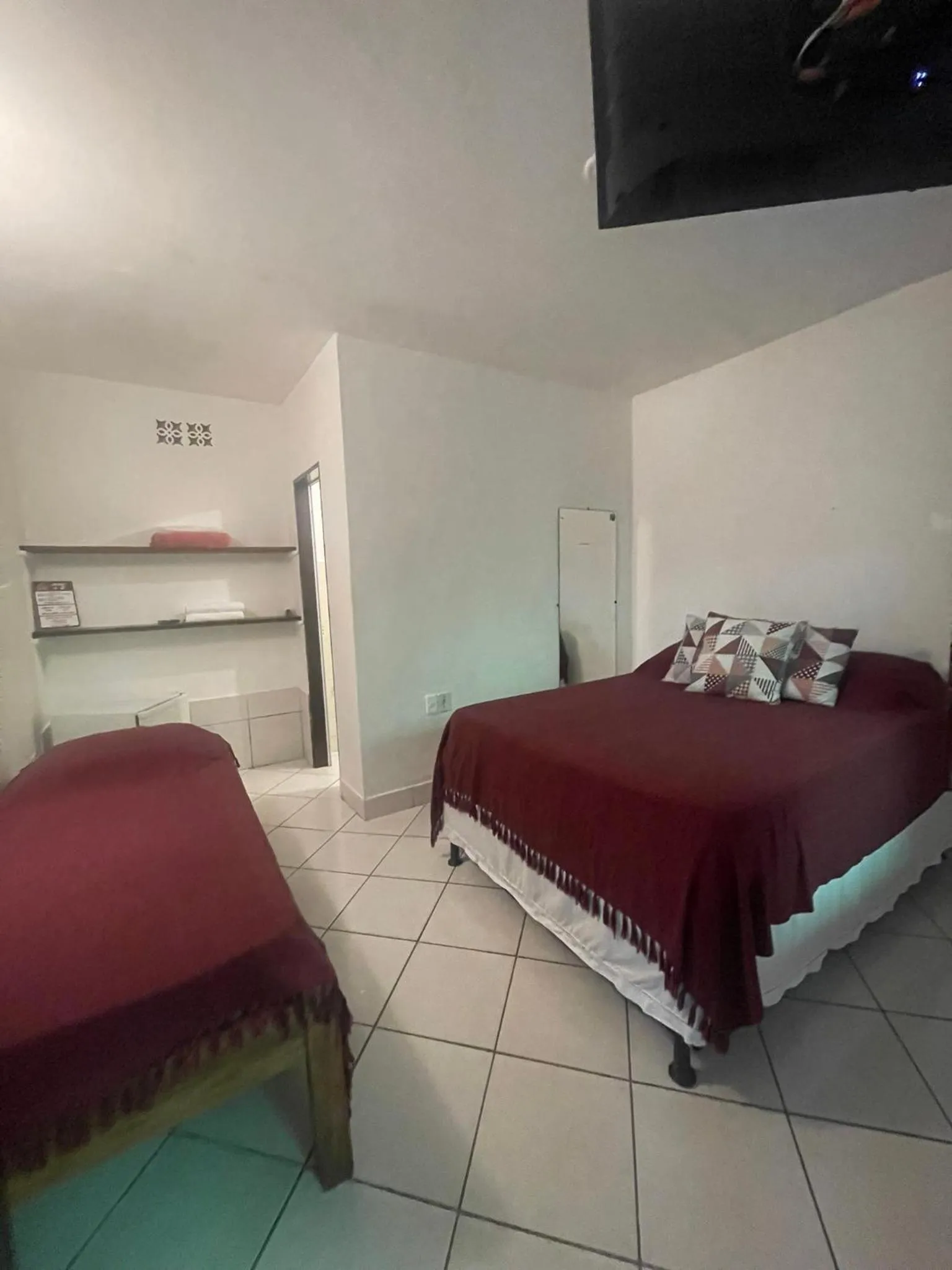 Bed in Pousada do Cacau