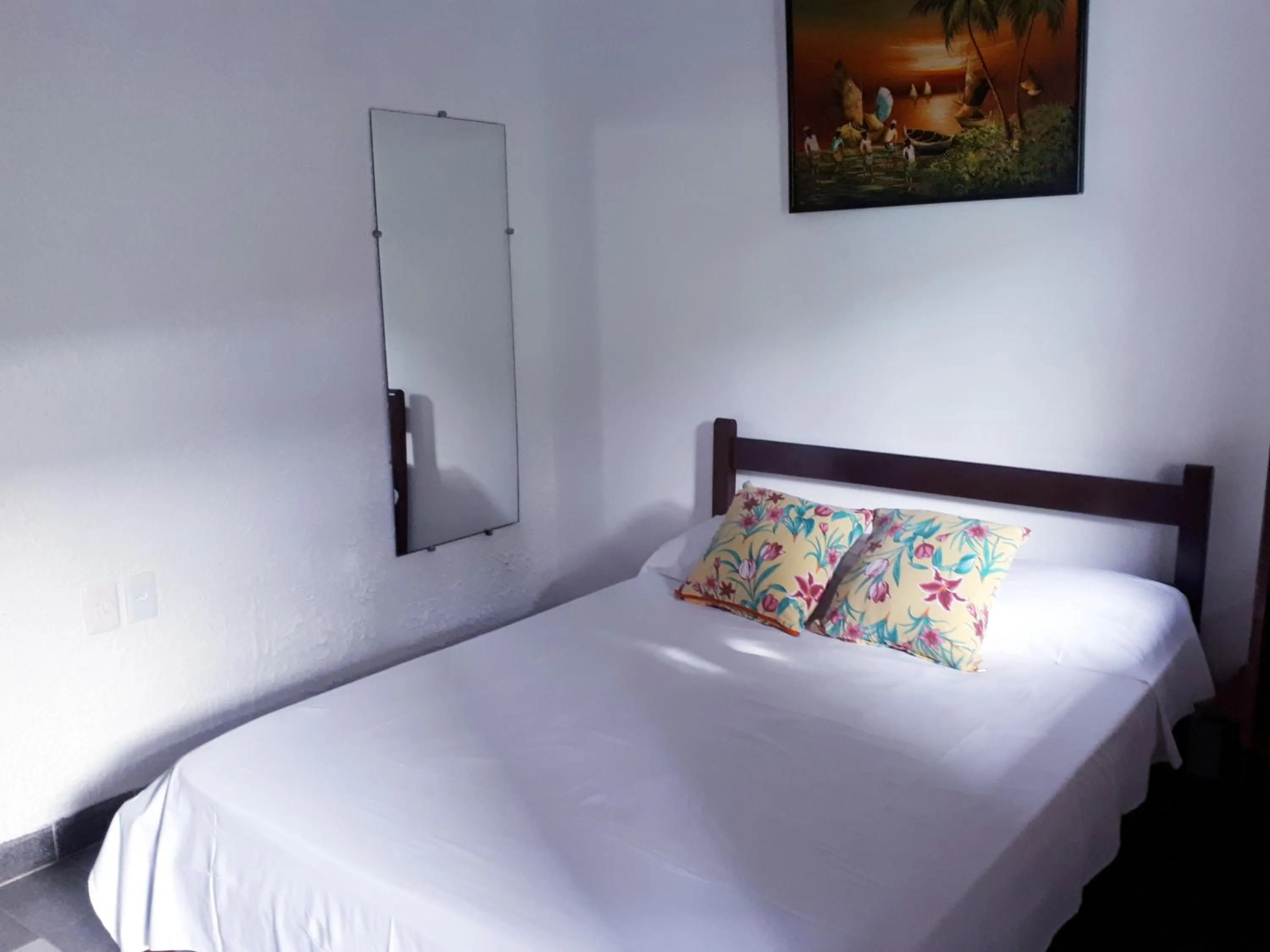 Bed in Pousada do Cacau