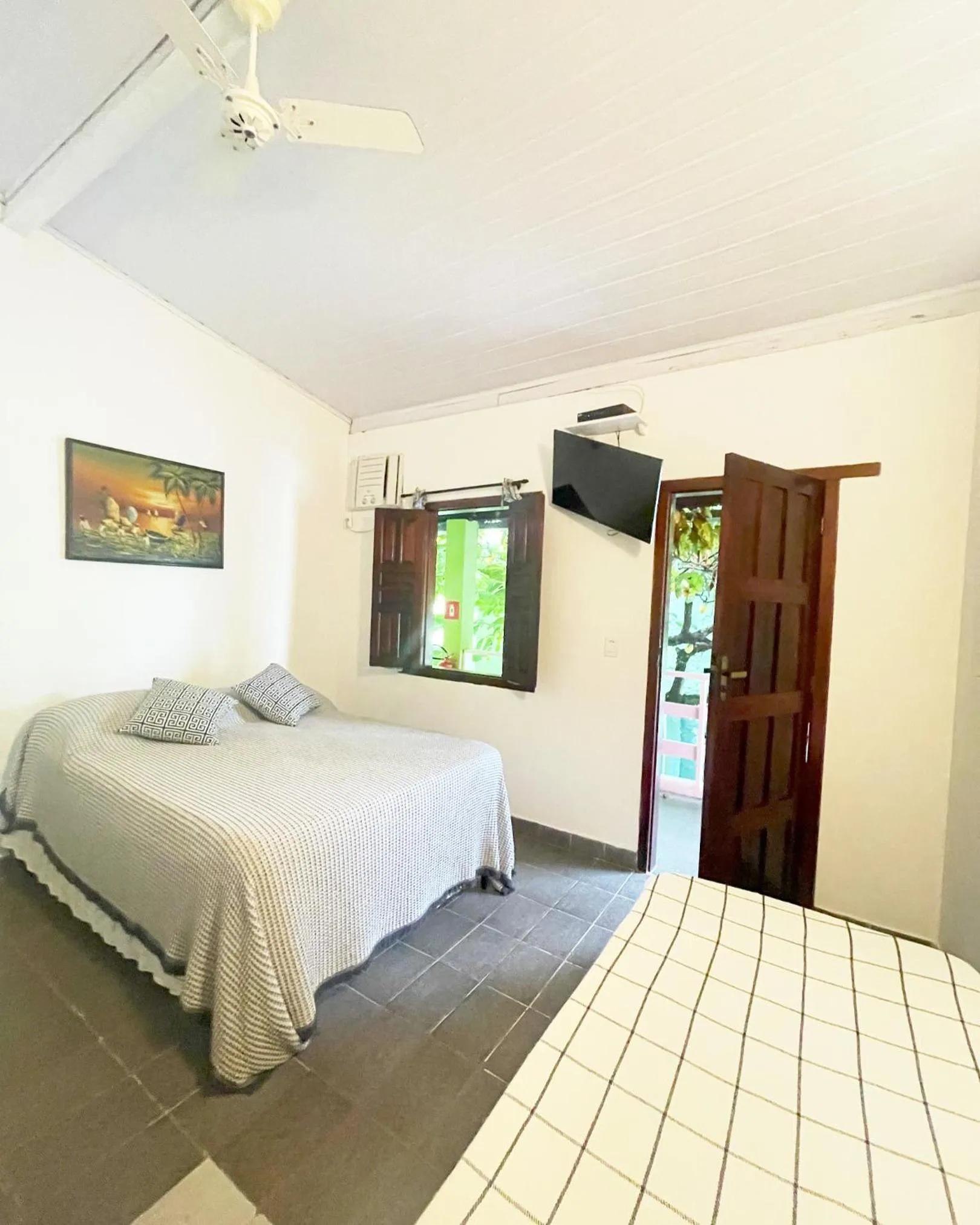 Bed in Pousada do Cacau