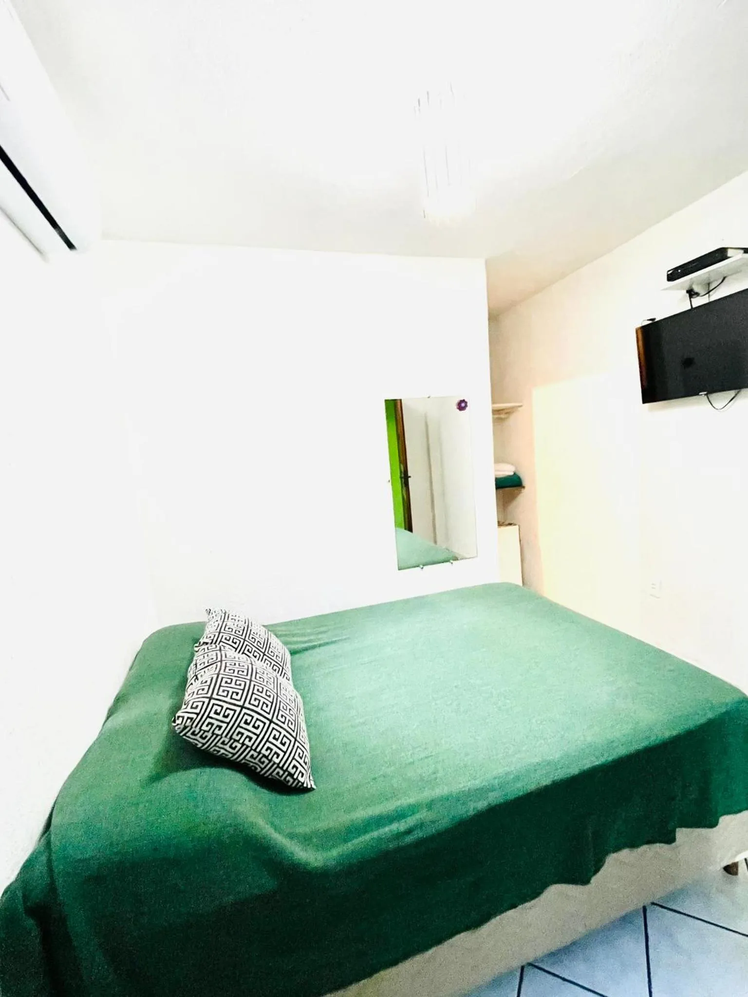 Bed in Pousada do Cacau